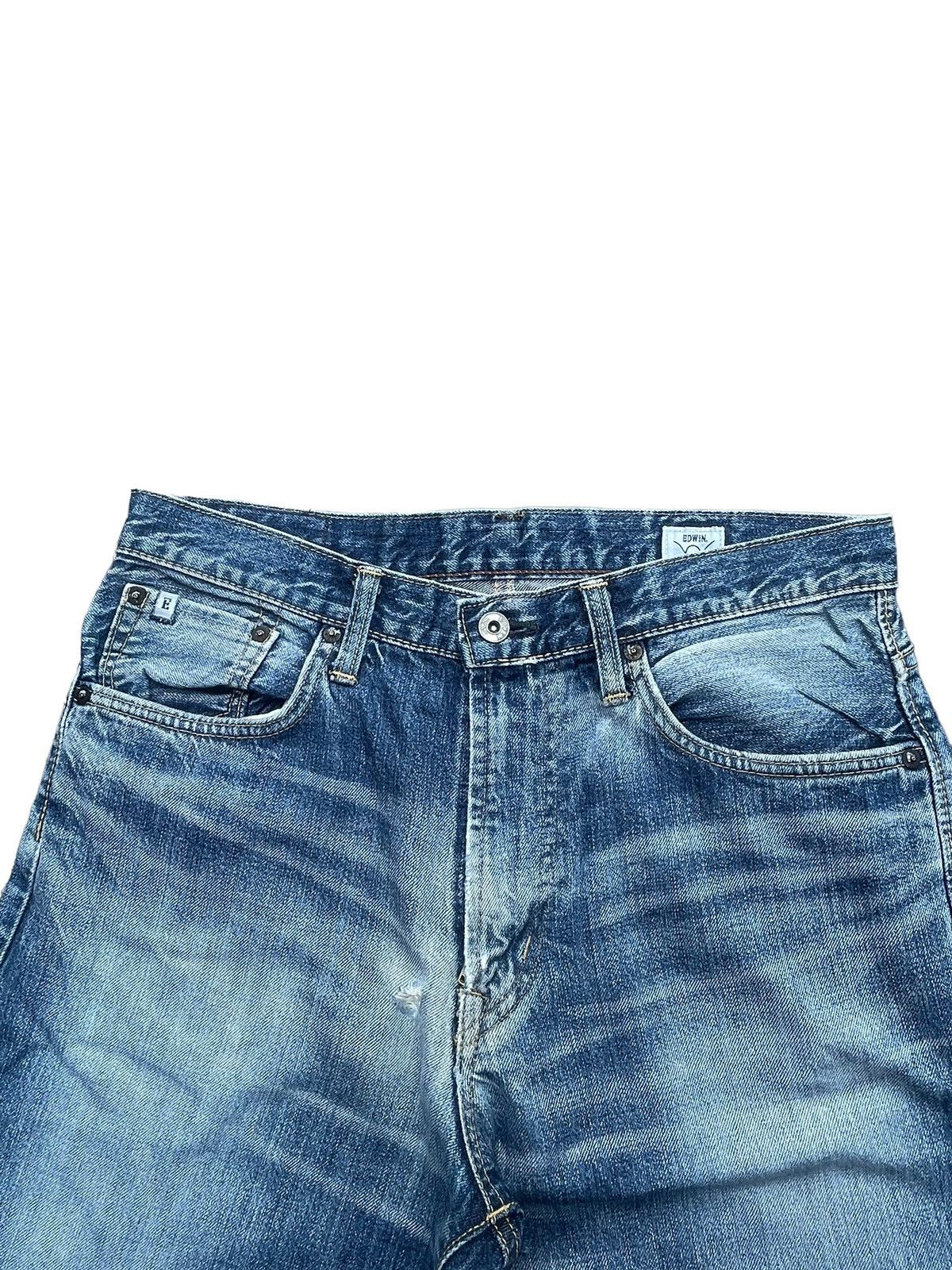 Edwin Vintage Edwin ED05 Faded Denim Size US 34 / EU 50 - 4 Thumbnail