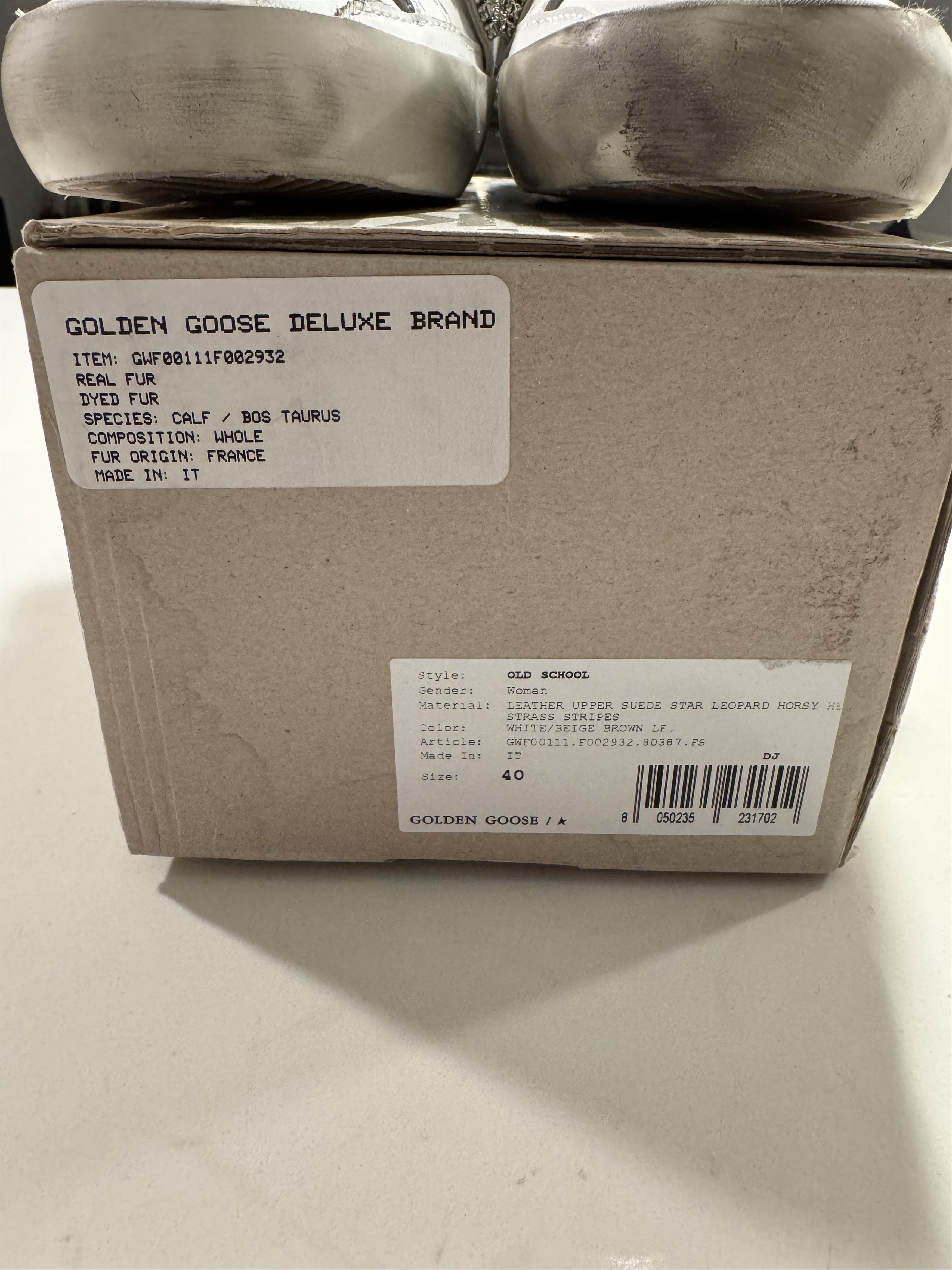 Golden Goose Golden Goose Old School LTD Edition 6 of 250 DS Size US 10 / IT 40 - 14 Thumbnail