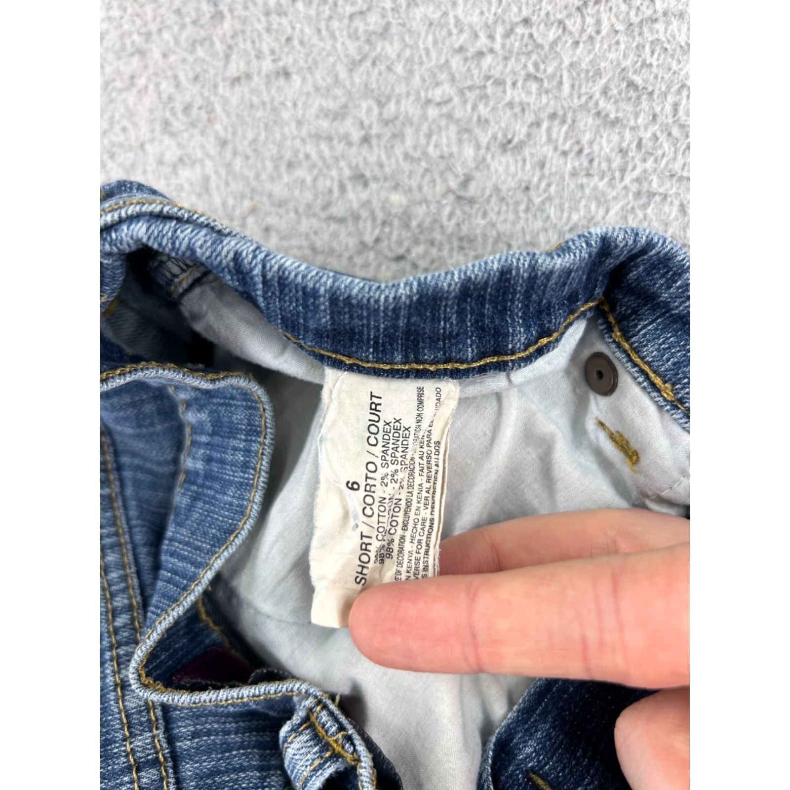Gloria Vanderbilt Gloria Vanderbilt Jeans Womens 6 Blue Denim Bootcut Mid Rise Cotton 27x28 Size 28" / US 6 / IT 42 - 7 Thumbnail