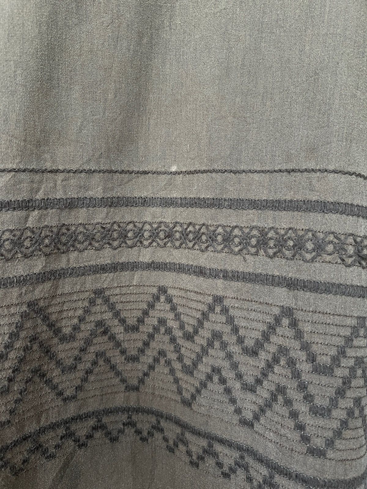 Hai Sporting Gear × Issey Miyake Vintage Hai Sporting Gear Navajo Embroidery Longsleeve Shirt Size US L / EU 52-54 / 3 - 7 Thumbnail