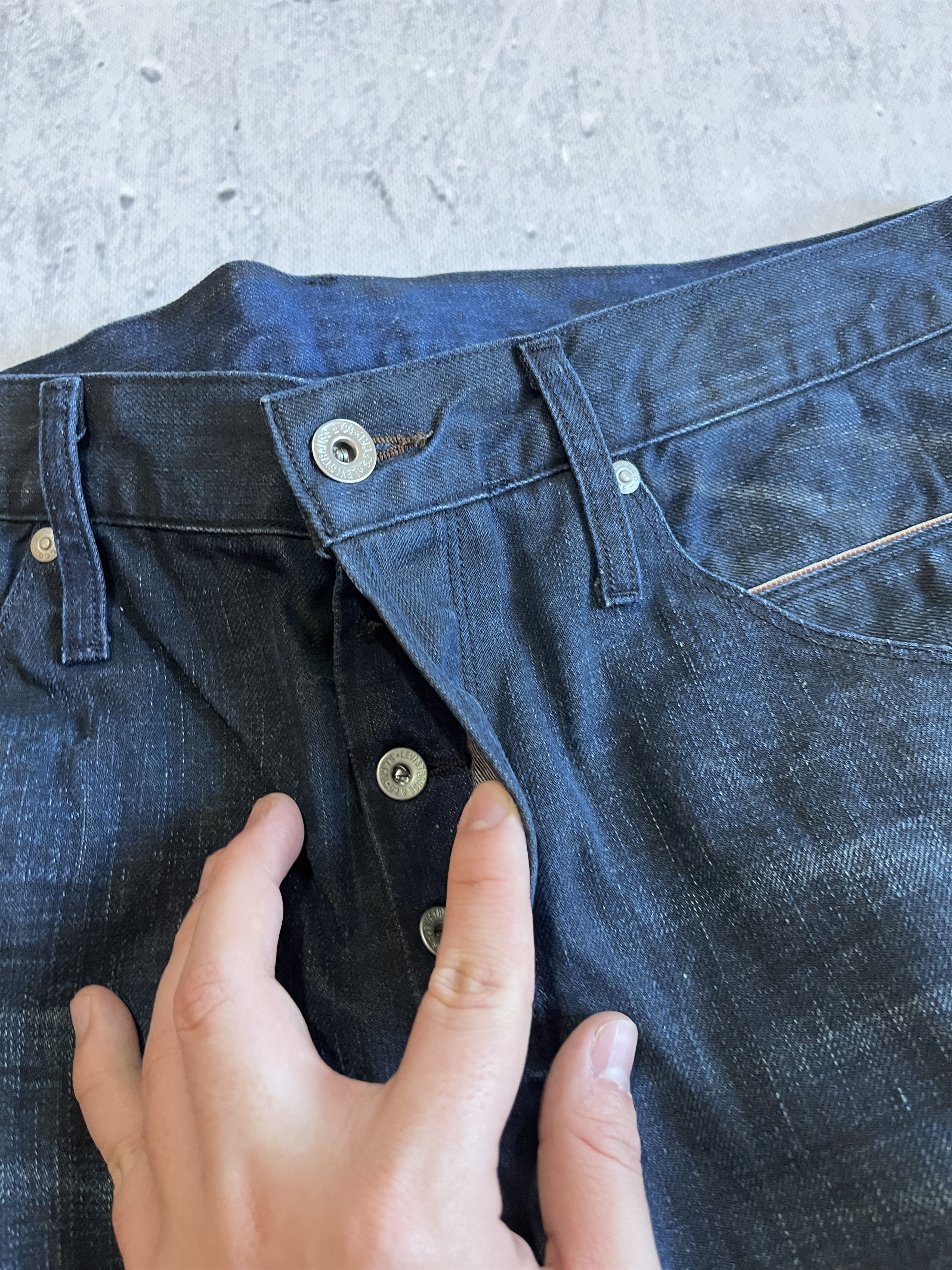 Levi's LEVI'S ENGINEERED JEANS 2011 TWISTED LEG BUCKLE BACK DENIM Size US 36 / EU 52 - 6 Thumbnail