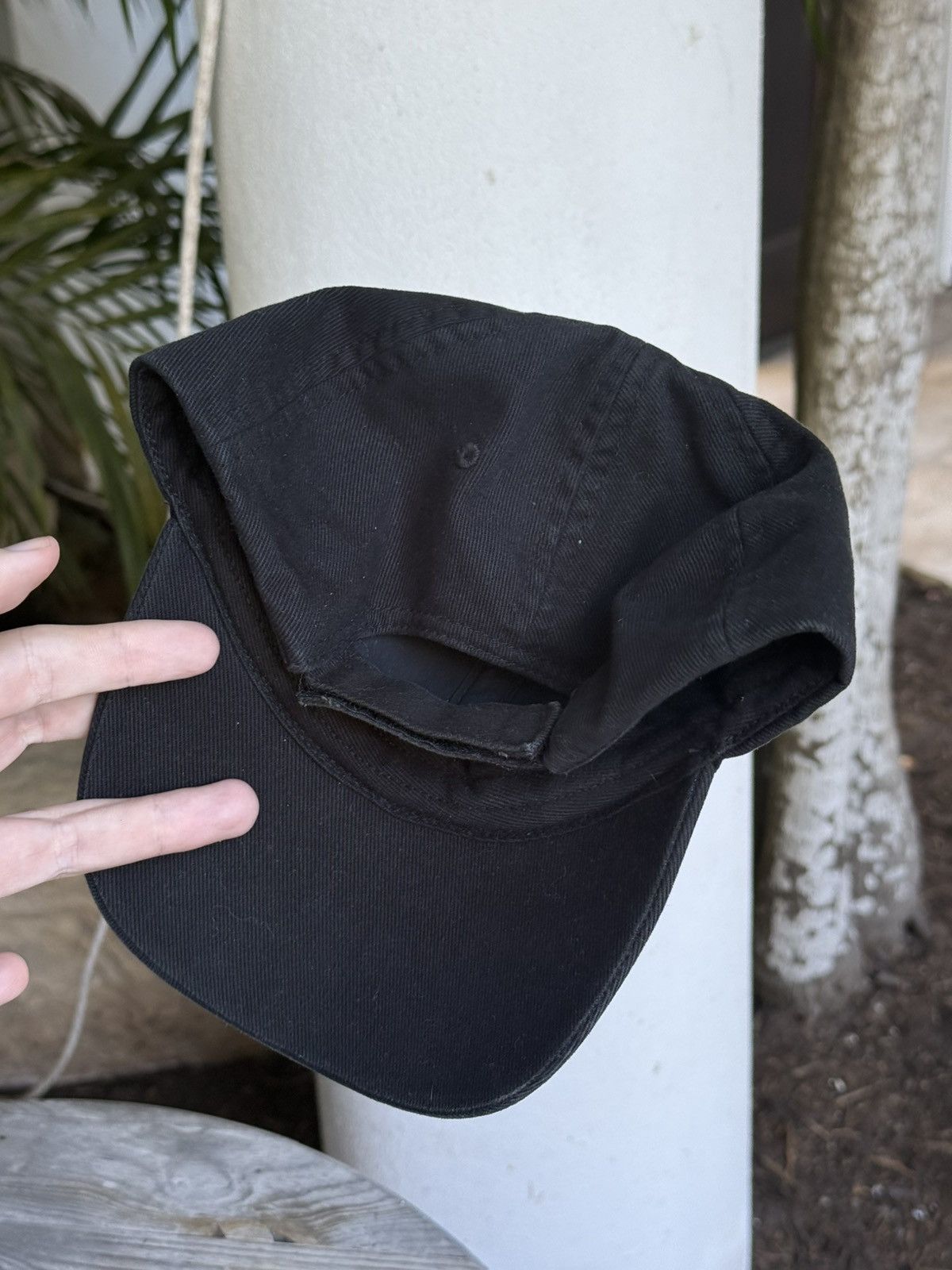 Balenciaga Balenciaga Black/Gold Script Baseball Hat Cap Large 59cm Size ONE SIZE - 2 Thumbnail