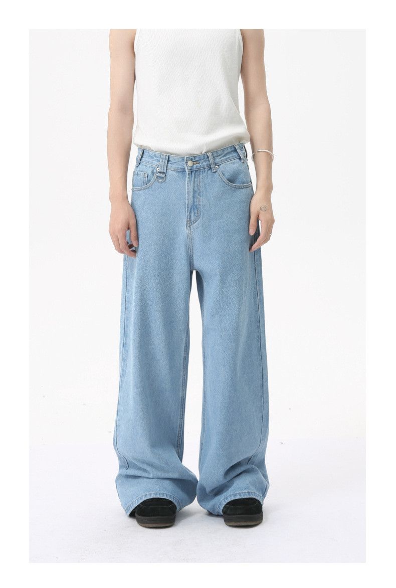 Japanese Brand Men's American Cleanfit Retro Wide-Leg Straight-Leg Jeans Size US 32 / EU 48 - 1 Thumbnail