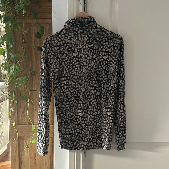 MAJESTIC FILATURES MAJESTIC FILATURES deluxe fitted high neck print top Size M / US 6-8 / IT 42-44 - 1 Thumbnail