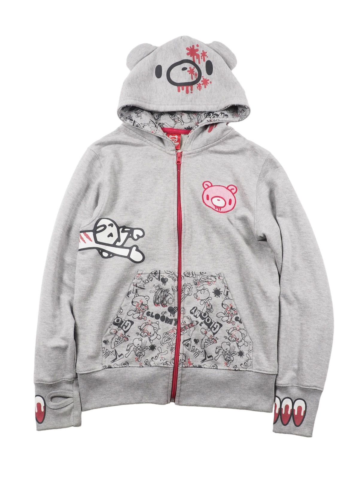 Japanese Brand × Vintage Y2K Gloomy bear hoodies sweater Size M / US 6-8 / IT 42-44 - 1 Thumbnail