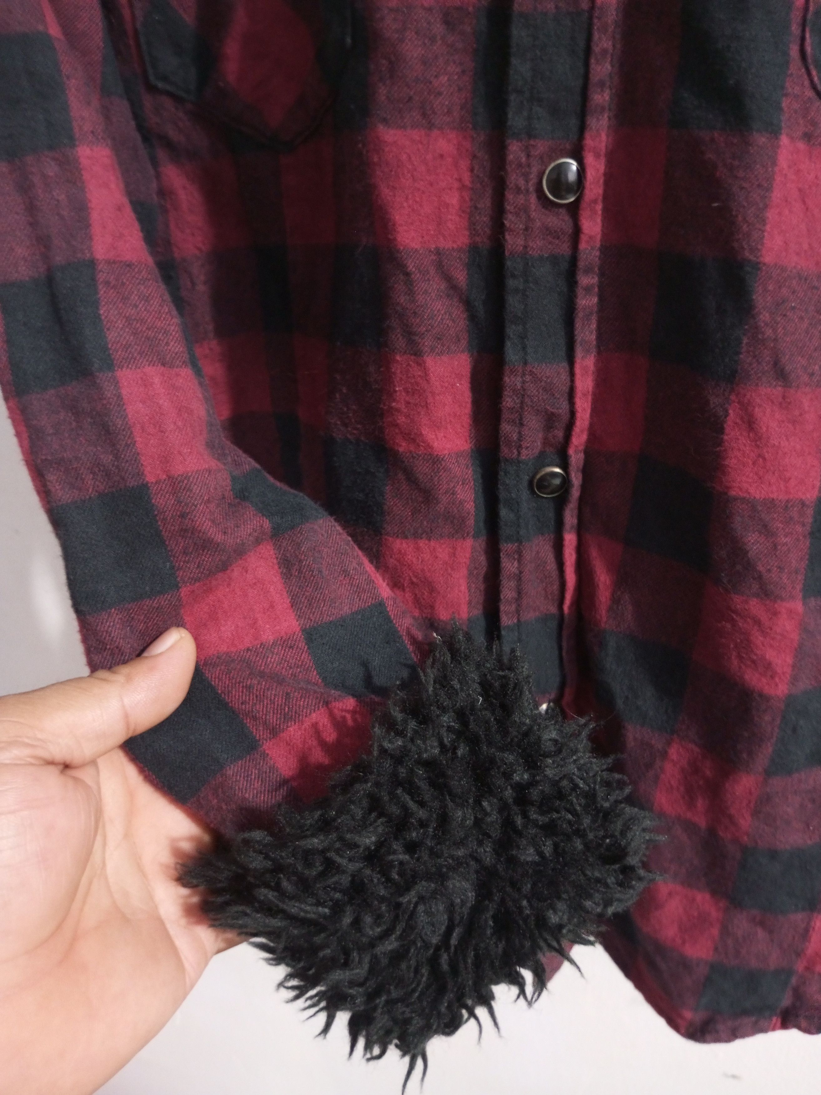 Hysteric Glamour Vintage crazy devil evolution fur colar button up Size US S / EU 44-46 / 1 - 7 Thumbnail