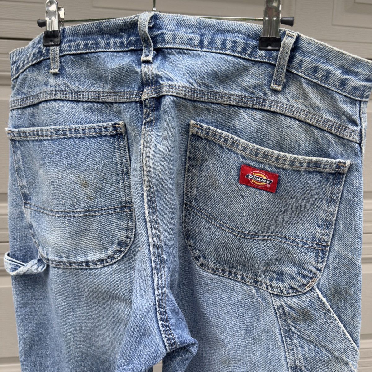 Vintage Dickies Thrashed Faded Distressed Work Jeans ERD Grunge Size US 34 / EU 50 - 5 Thumbnail