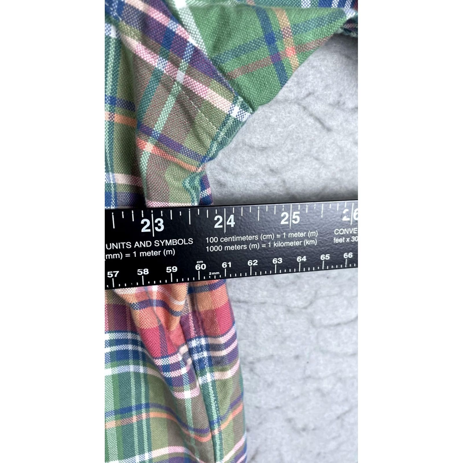 Ralph Lauren Ralph Lauren Shirt Mens XL Green Red Plaid Custom Fit Button Down Casual Size US XL / EU 56 / 4 - 4 Thumbnail