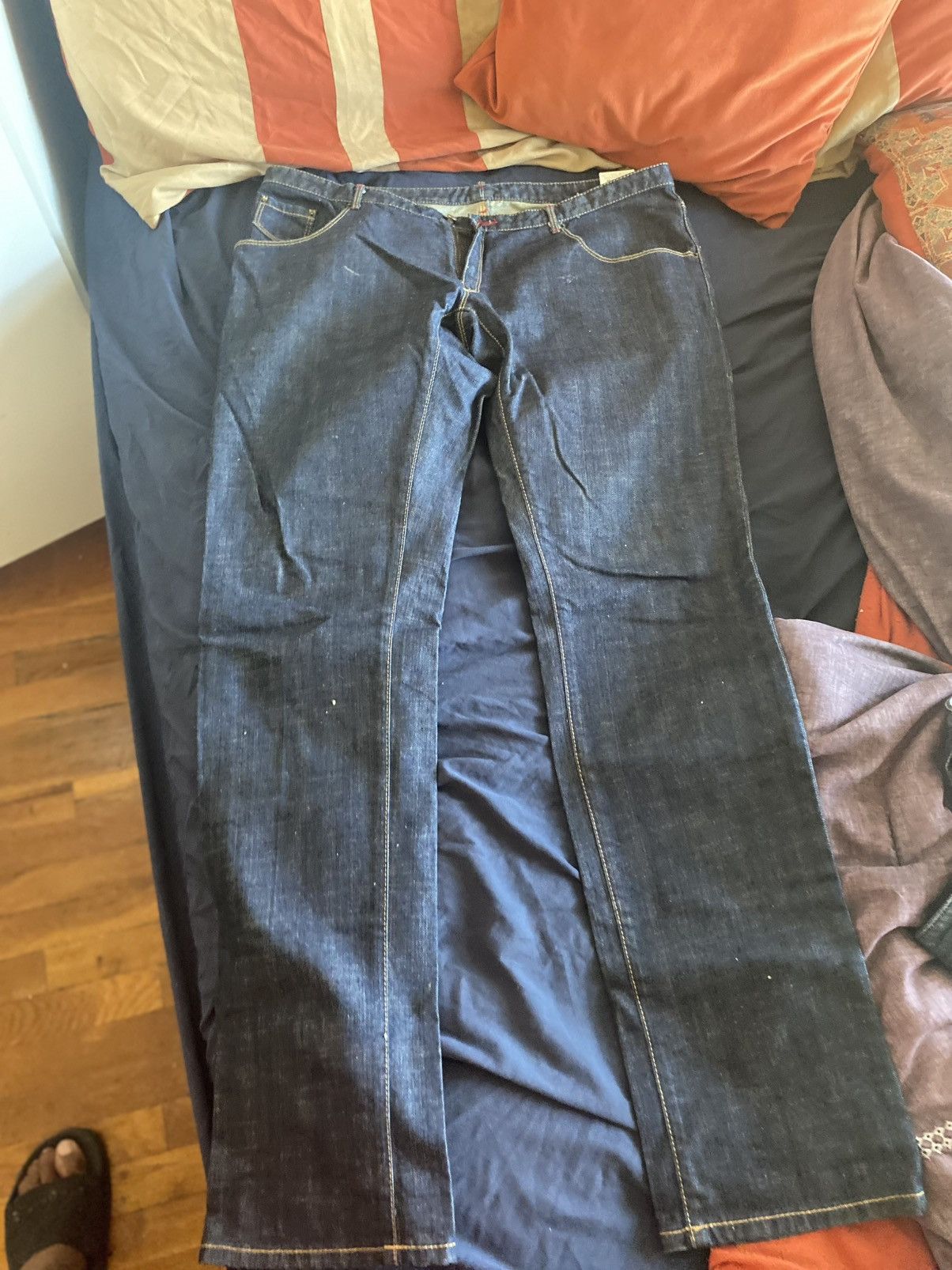 Dsquared2 Dsquared² Dark Indigo Straight-Leg Jeans (Size 50 / US 34–35 Size US 34 / EU 50 - 1 Thumbnail
