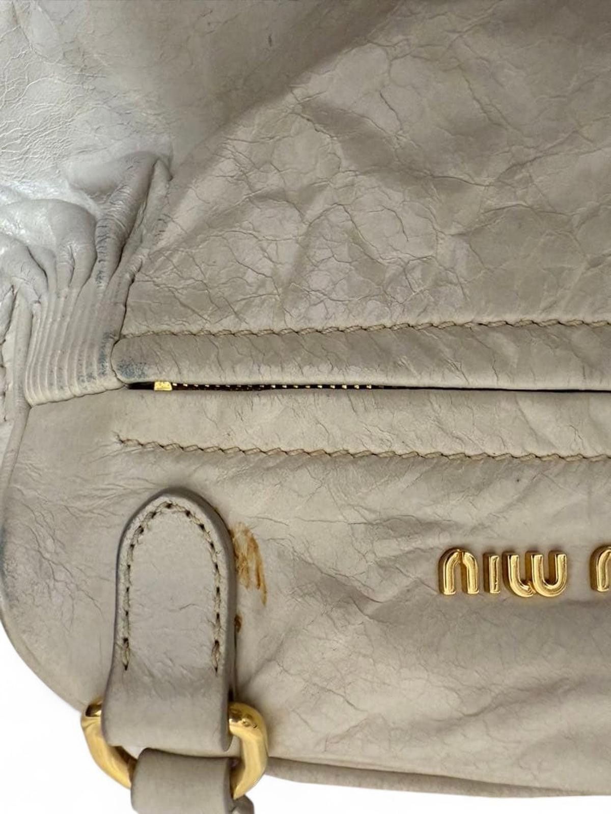 Miu Miu Miu Miu - Leather Handbag Gold Hardware Size ONE SIZE - 5 Thumbnail