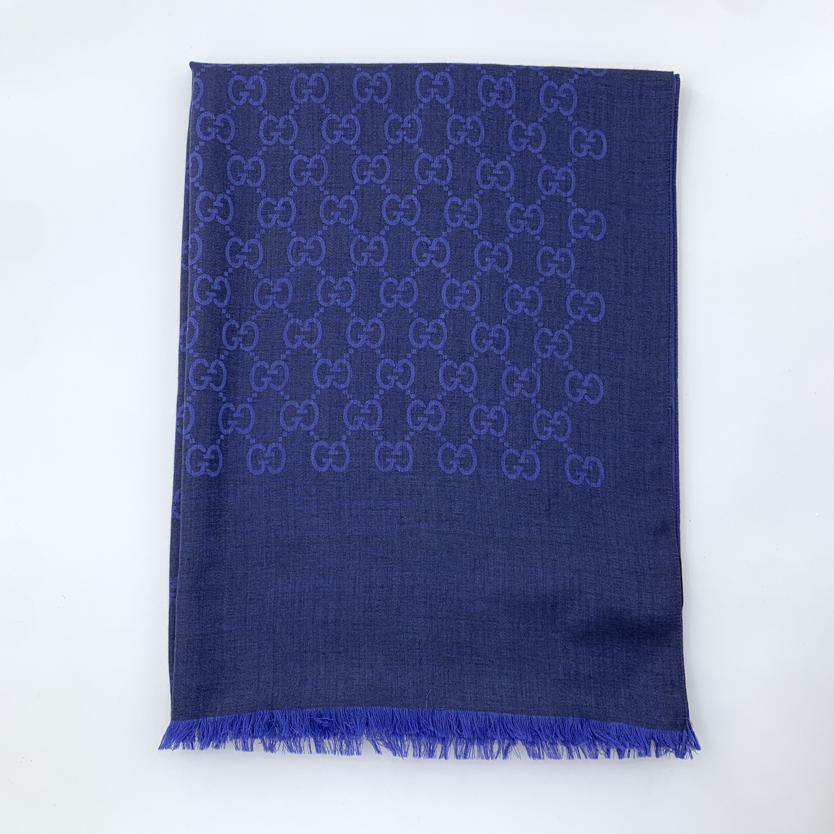 Gucci Gucci Monogram Wool Scarf (200 × 70 cm) Size ONE SIZE - 1 Thumbnail