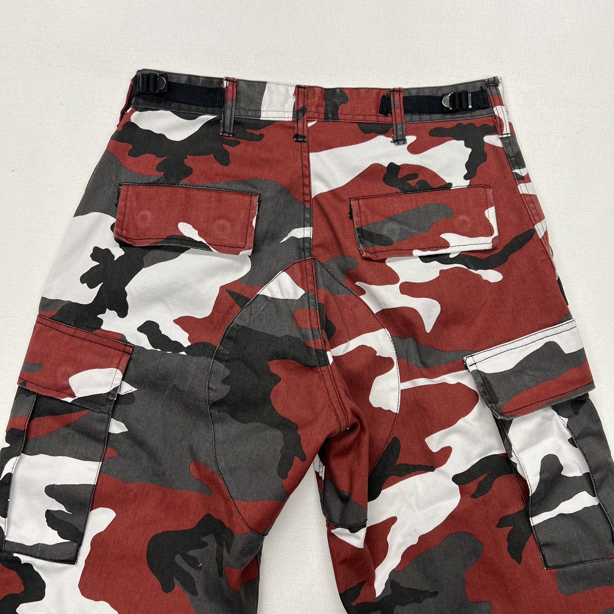 Rothco Rothco Pants Red Camo Cargo BDU Baggy Tactical Utility Y2K Size US 28 / EU 44 - 13 Thumbnail