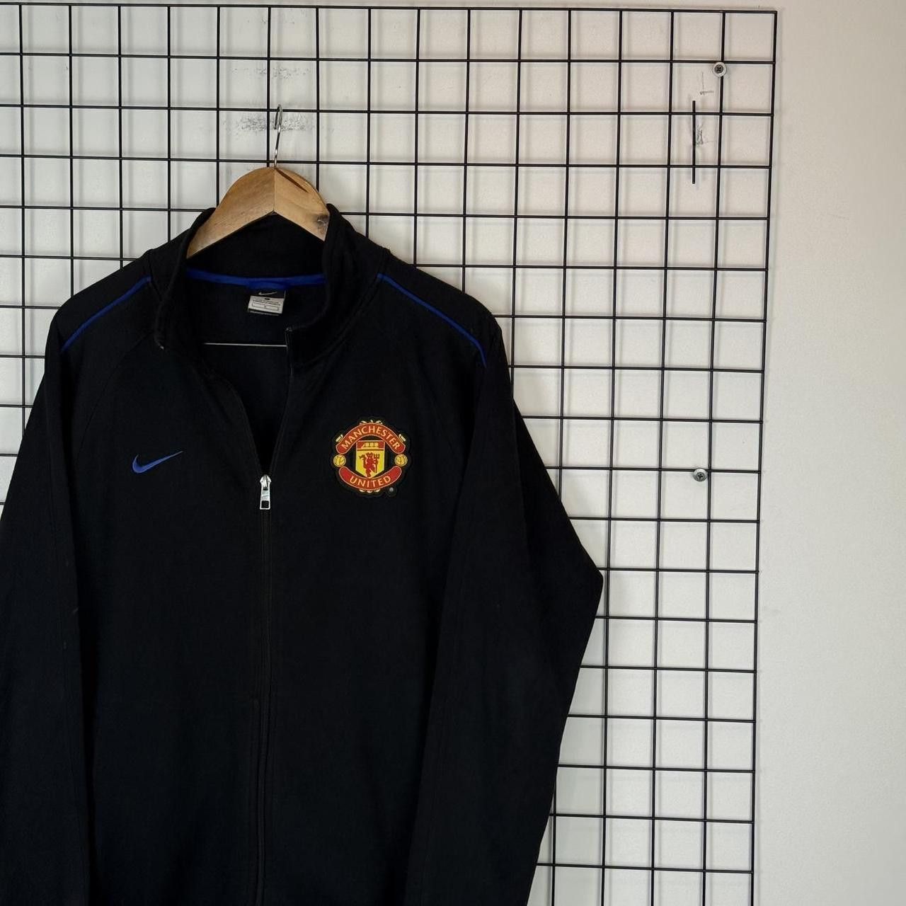 Nike Nike Manchester United Blokecore Football Zip Up Jacket Size US L / EU 52-54 / 3 - 5 Thumbnail