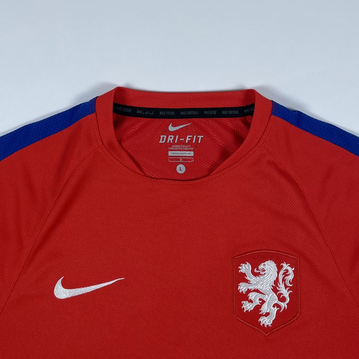 Nike × Vintage Vintage Nike KNVB Netherlands National Soccer Jersey Size US M / EU 48-50 / 2 - 5 Thumbnail
