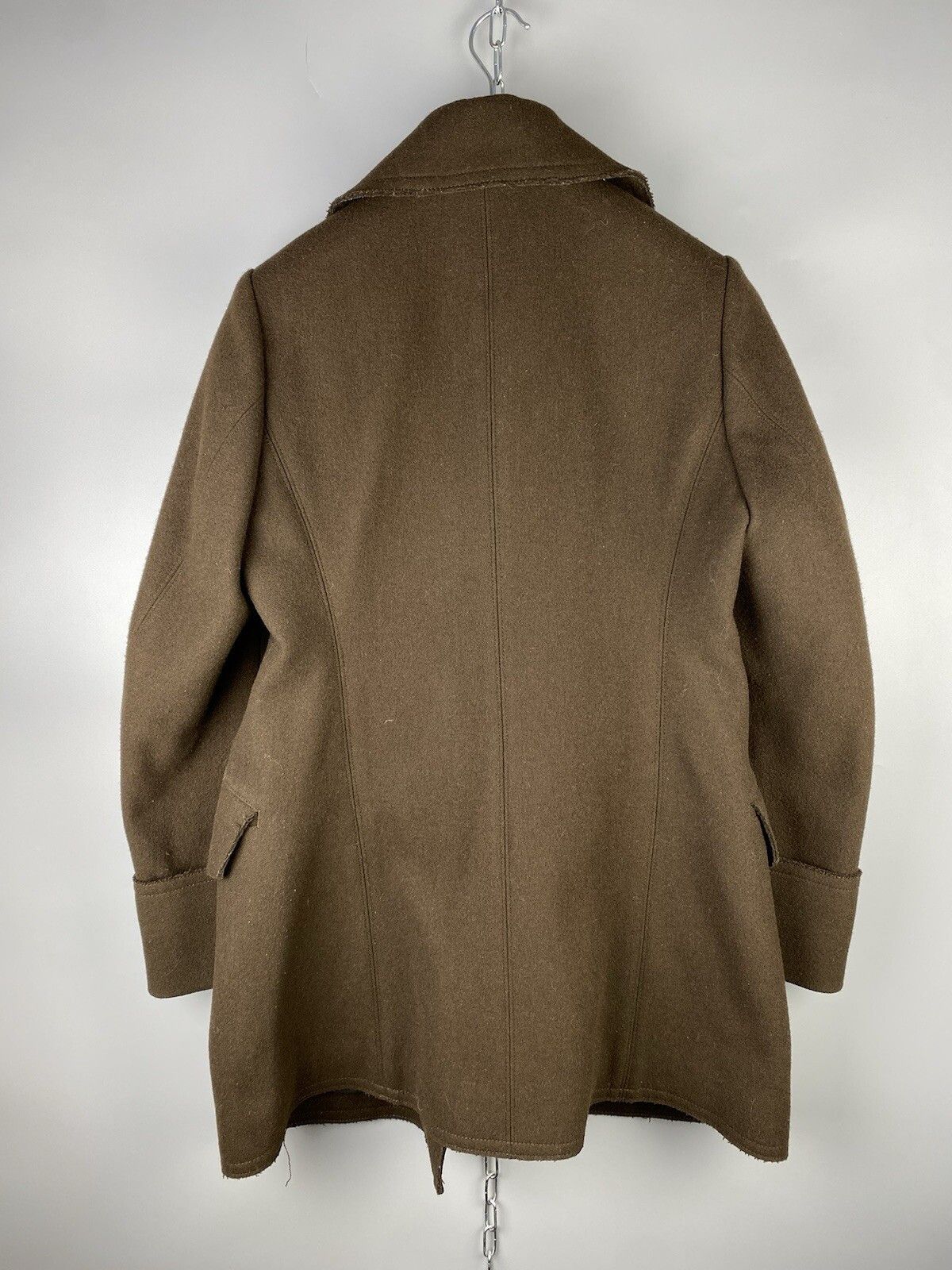 Jil Sander × Uniqlo Jil Sander Uniqlo J+ Womens Wool Casual Pea Coat Size L / US 10 / IT 46 - 12 Thumbnail