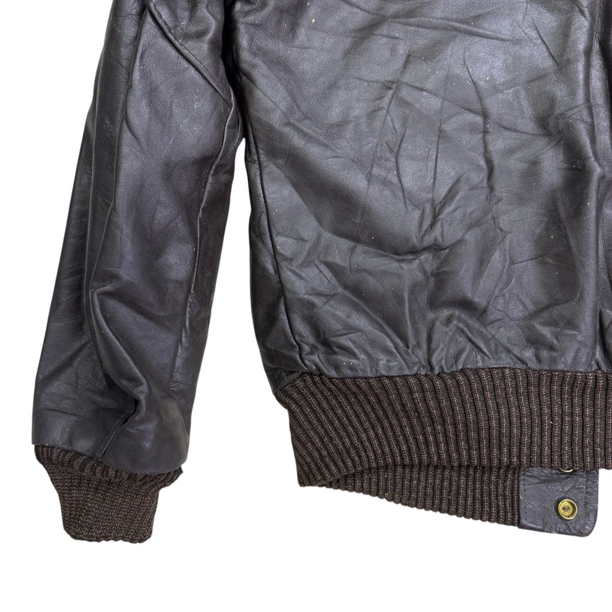 Vintage × William Barry 🔥 60s-70s VTG WILLIAM BARRY G-1 AVIATOR FLIGHT JACKET Size US S / EU 44-46 / 1 - 11 Thumbnail