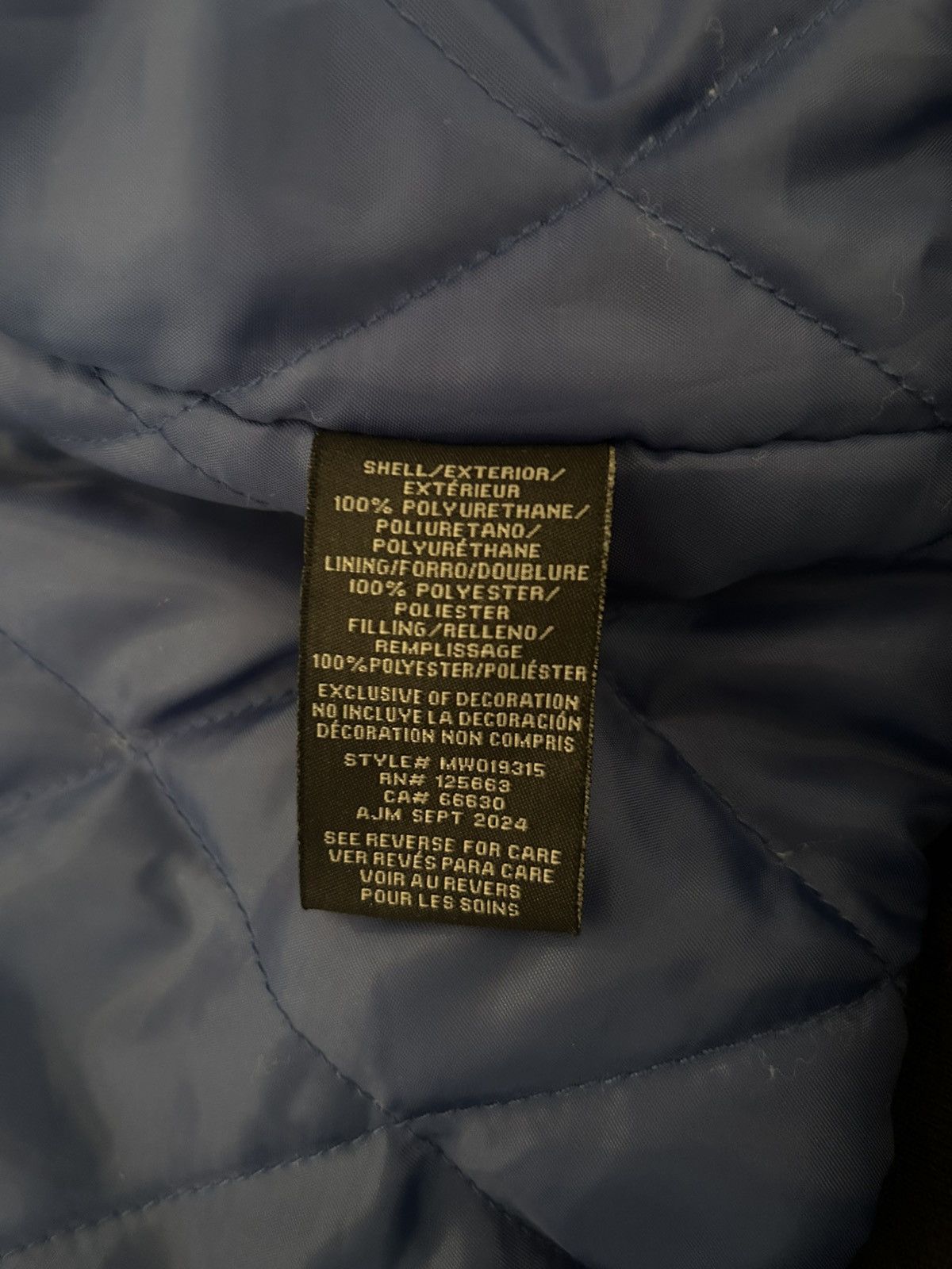 Members Only White and Blue Members Only bugs bunny racing jacket Size US L / EU 52-54 / 3 - 9 Thumbnail