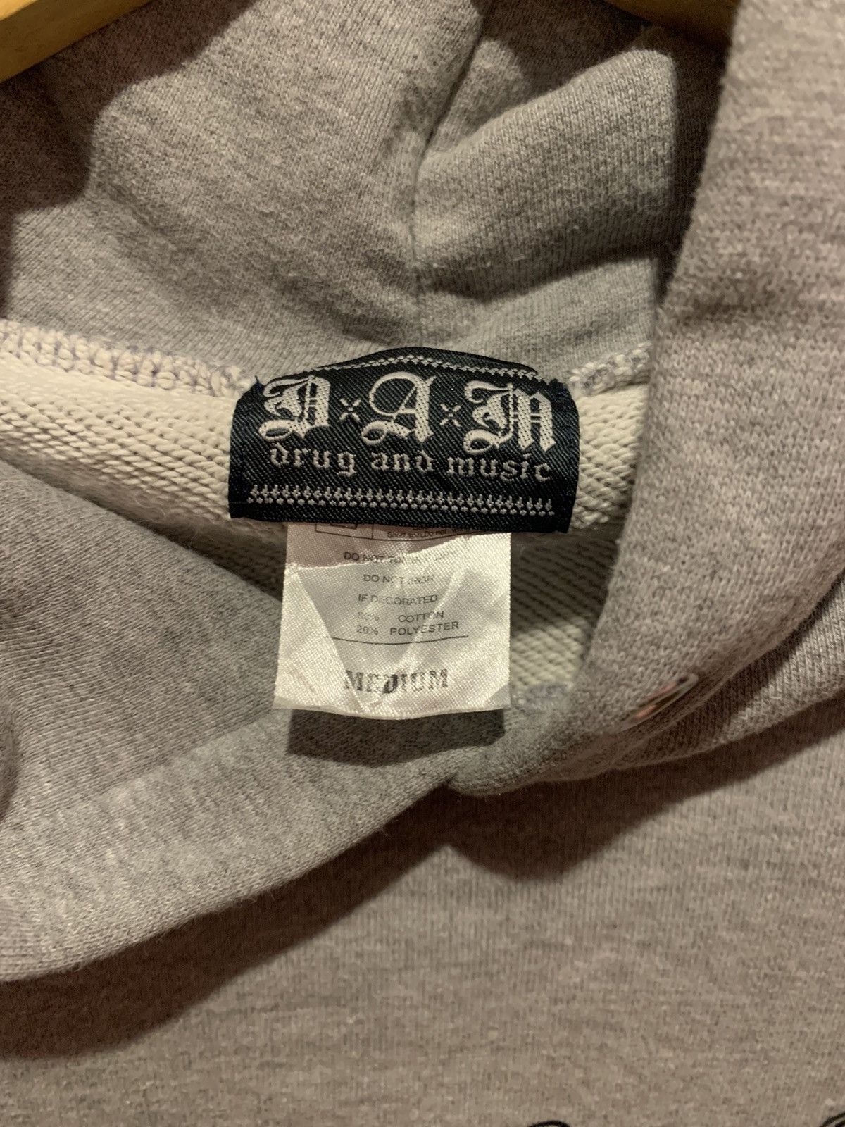 Japanese Brand Japanese Drug And Music y2k Hoodie like Ifsix wash nine Size US M / EU 48-50 / 2 - 5 Thumbnail