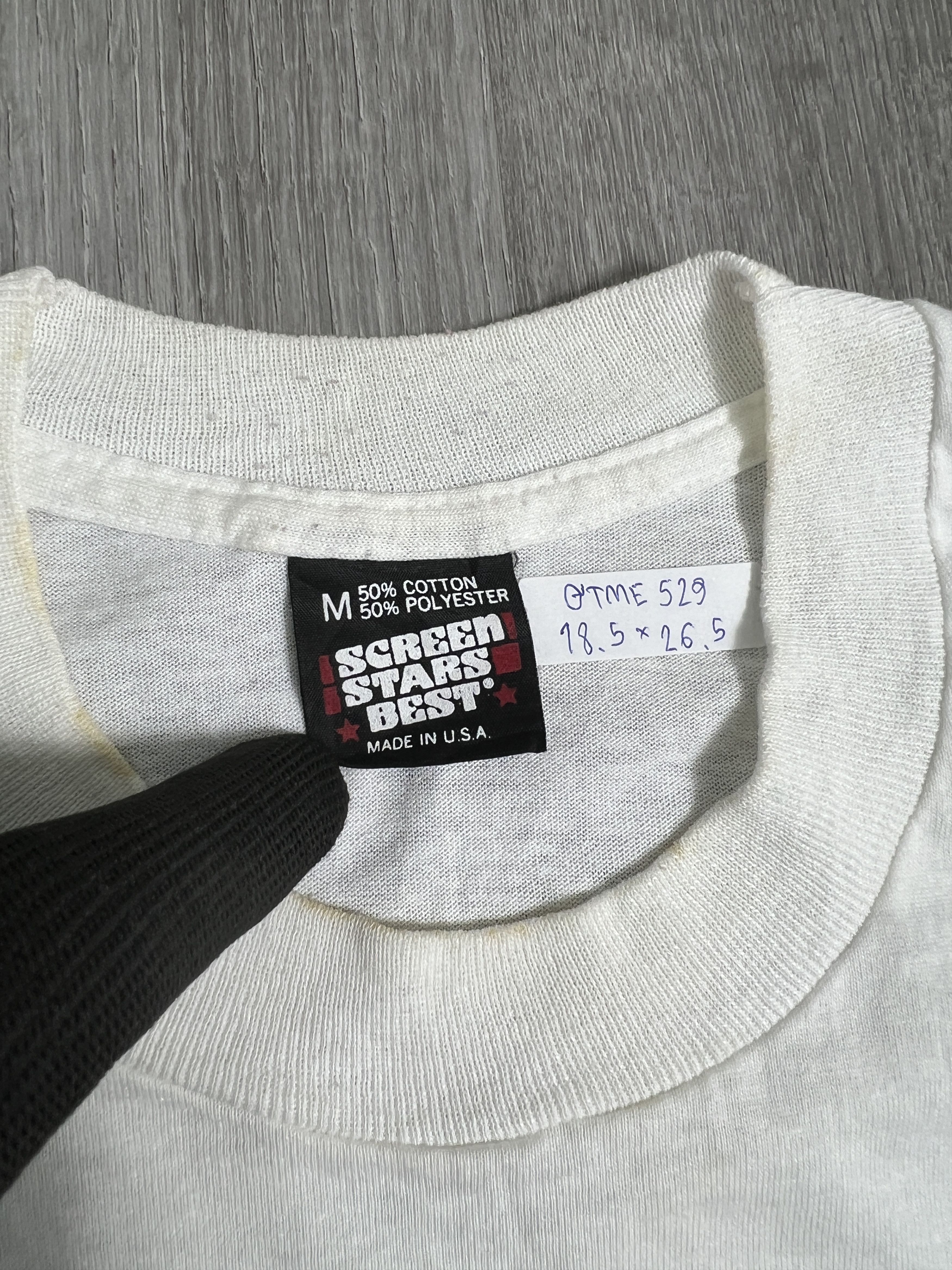 Band Tees × Vintage Vintage 90s Randy Sabien Graphic Band Tee (M) GTME529 Size US M / EU 48-50 / 2 - 3 Thumbnail