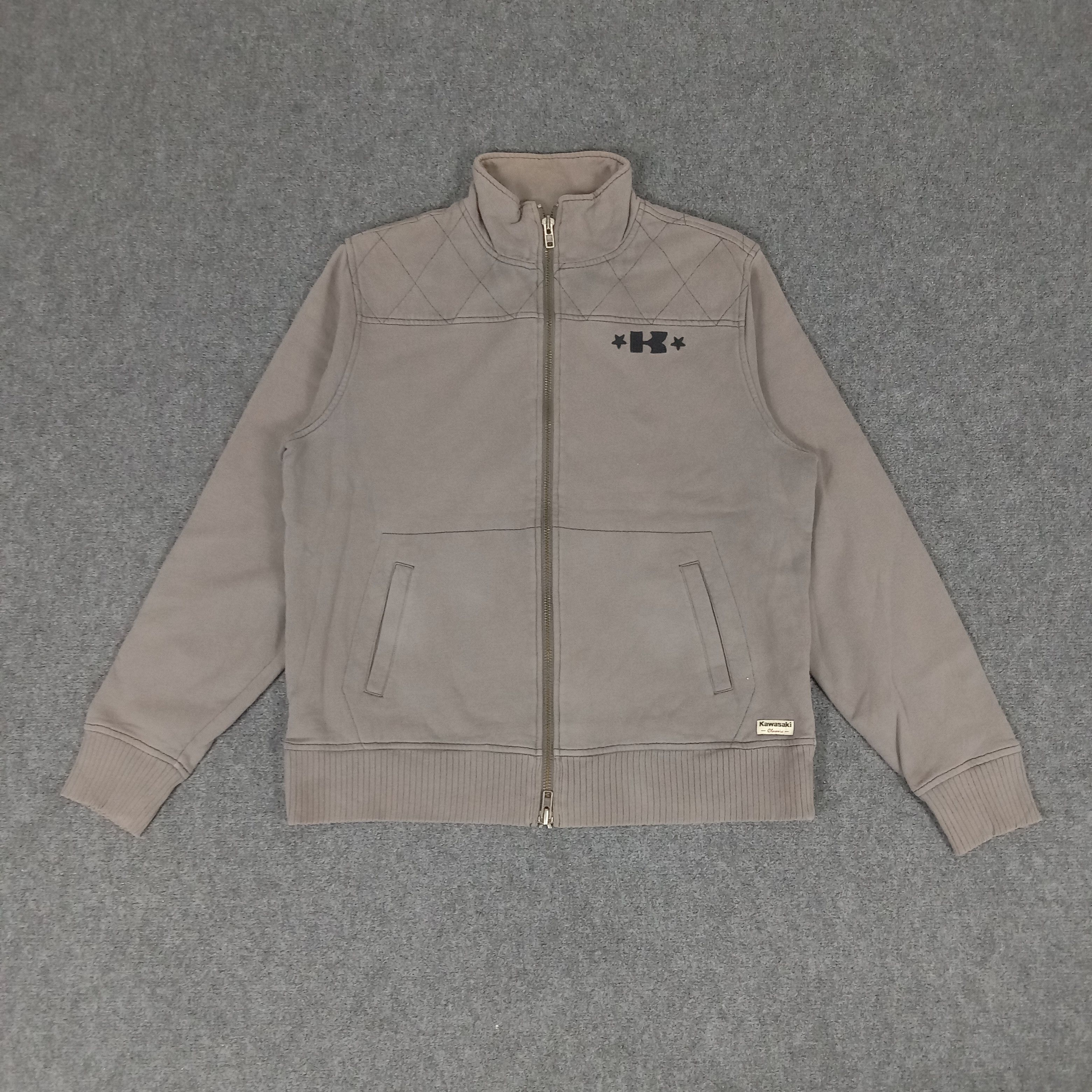 Lucky Brand × Vintage Kawasaki Japanese Motorsports Racing Jacket Size US L / EU 52-54 / 3 - 3 Thumbnail