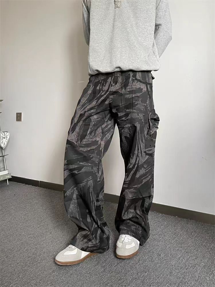Japanese Brand × Vintage Vintage Side Pocket Camouflage Work Trousers Size US 30 / EU 46 - 2 Thumbnail