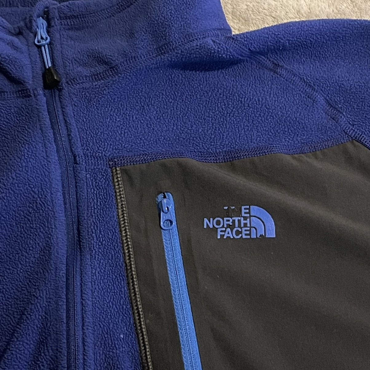 The North Face The North Face Mens XL Blue TKA 100 Fleece 1/4 Zip Jacket Size US XL / EU 56 / 4 - 6 Thumbnail