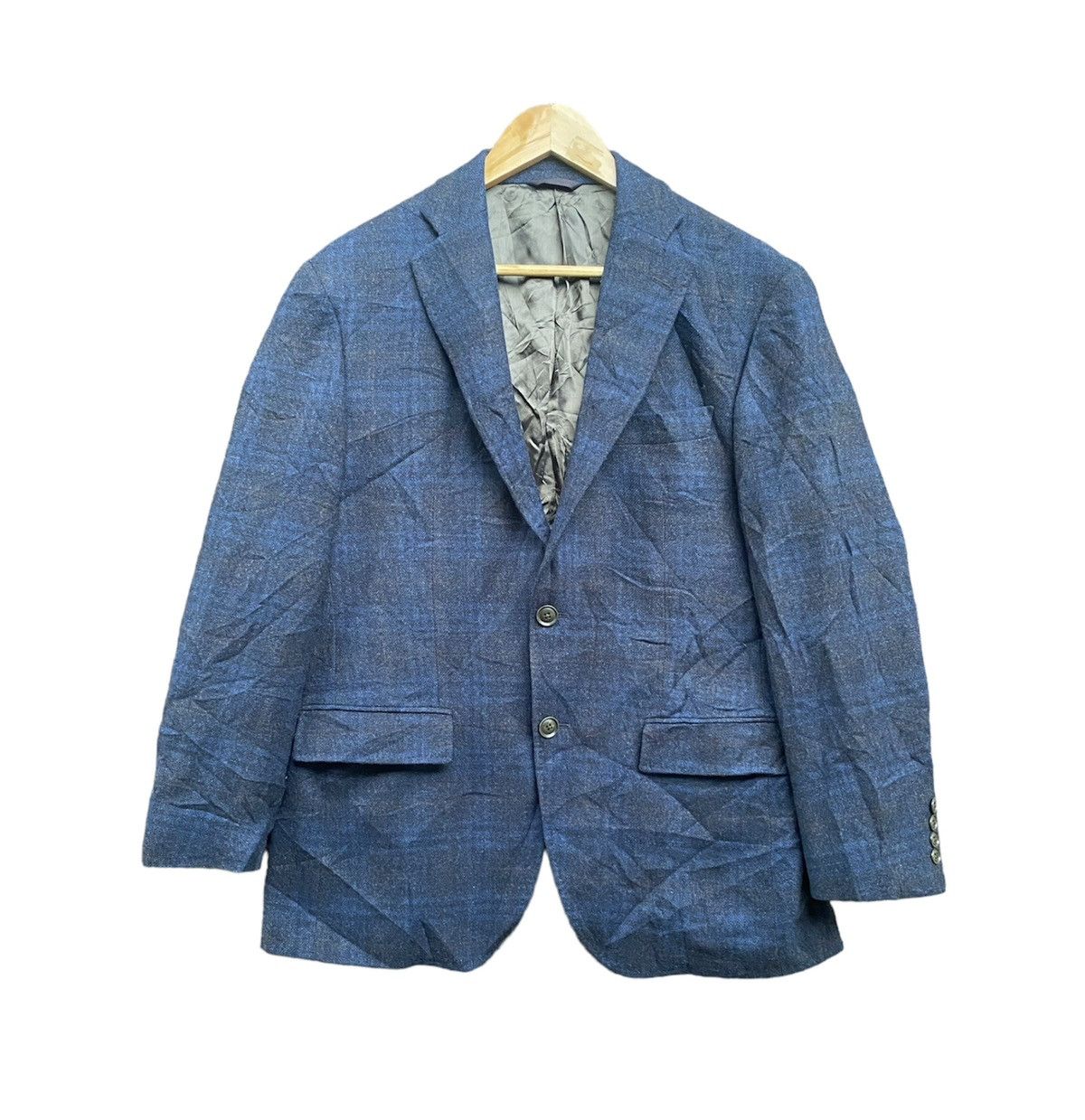 Designer × Kansai Yamamoto Kansai Yamamoto Wool Blazer Size 42R - 1 Thumbnail