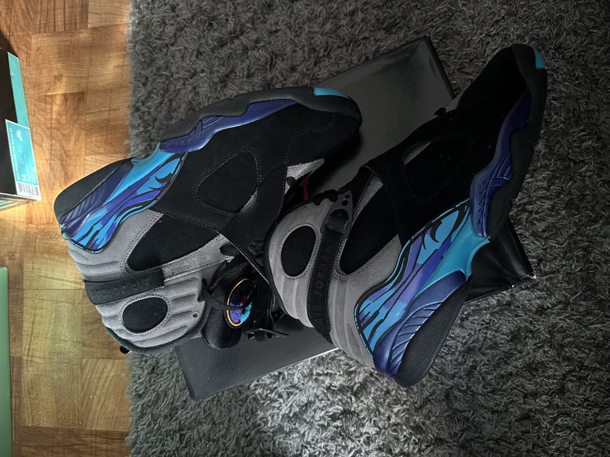 Jordan Brand Air Jordan Retro Aqua 8 Size US 13 / EU 46 - 3 Thumbnail