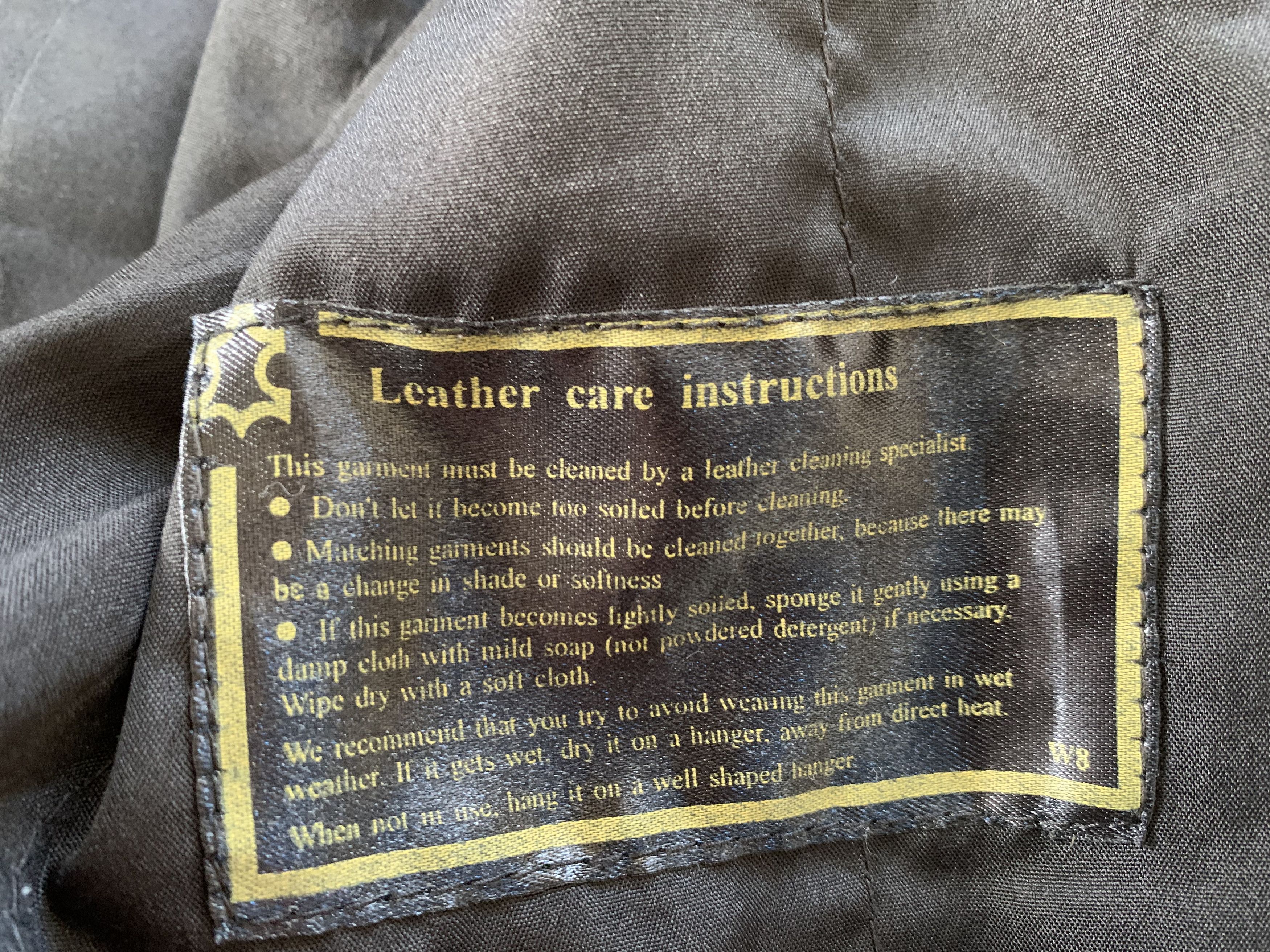 Genuine Leather × Vintage Style File Vintage Long Leather Jacket Size US M / EU 48-50 / 2 - 10 Thumbnail
