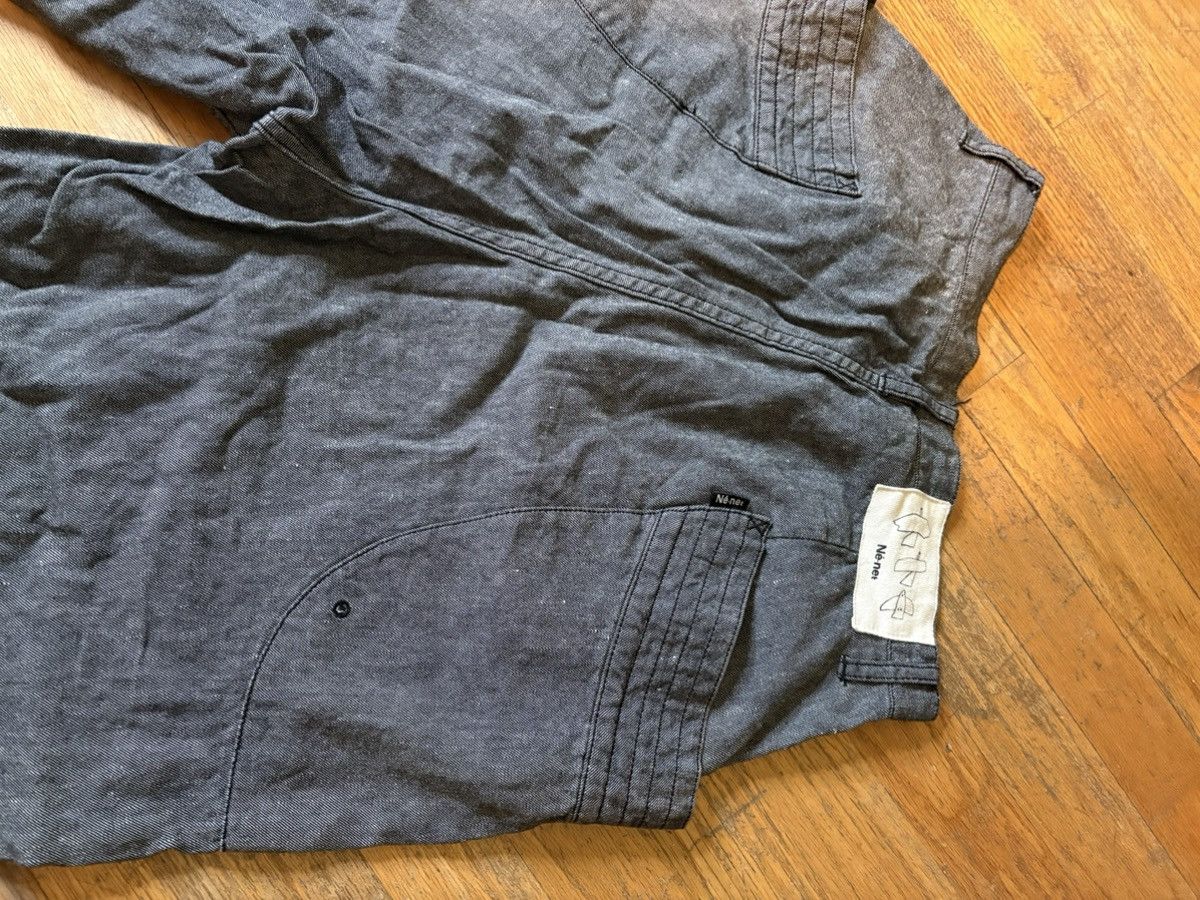 Ne-Net Ne-net Linen Half Pants Shorts Size US 29 - 6 Thumbnail