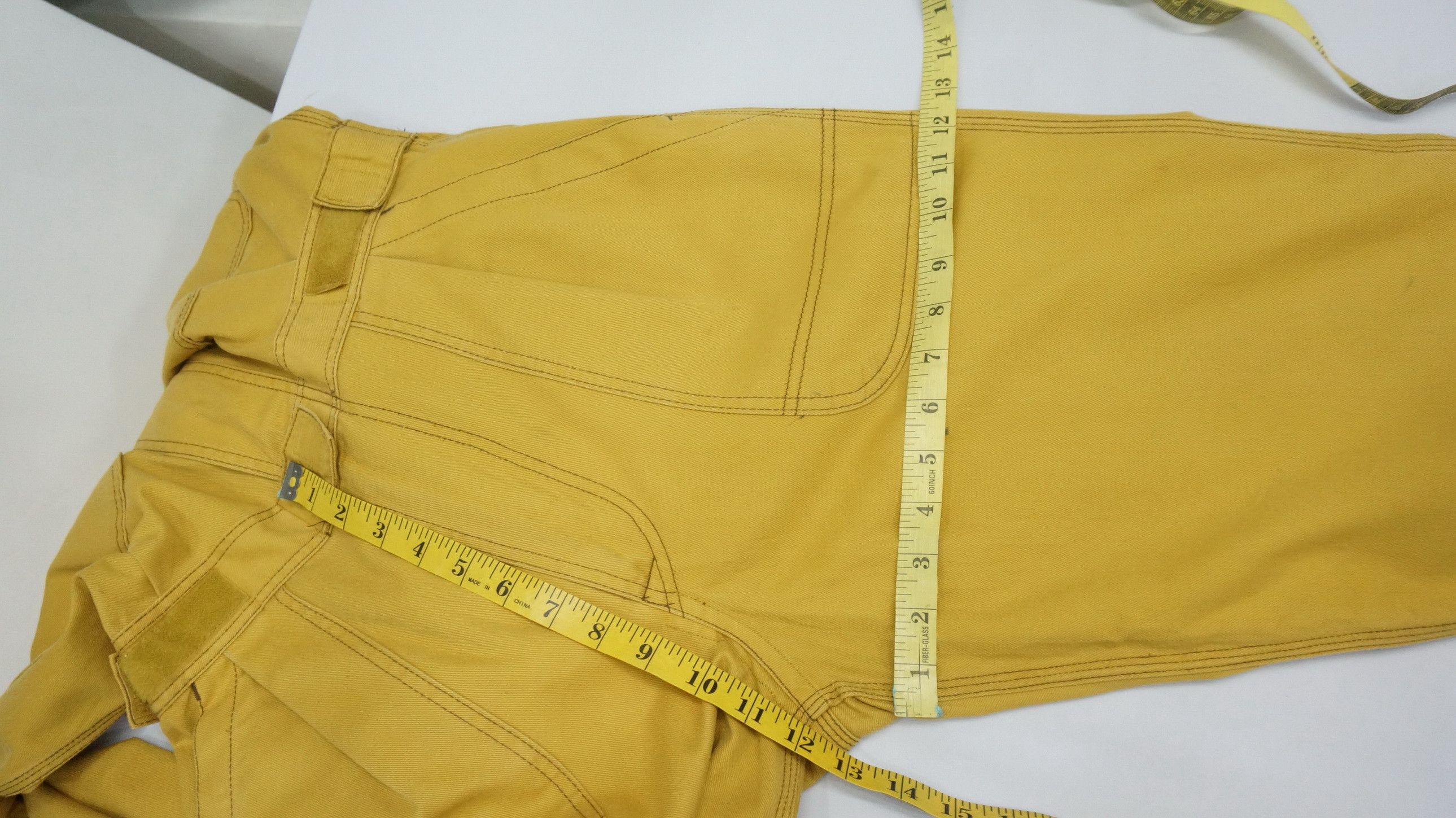 Japanese Brand Vintage TOYOTA Mustard Uniform coverall Size US 31 - 15 Thumbnail