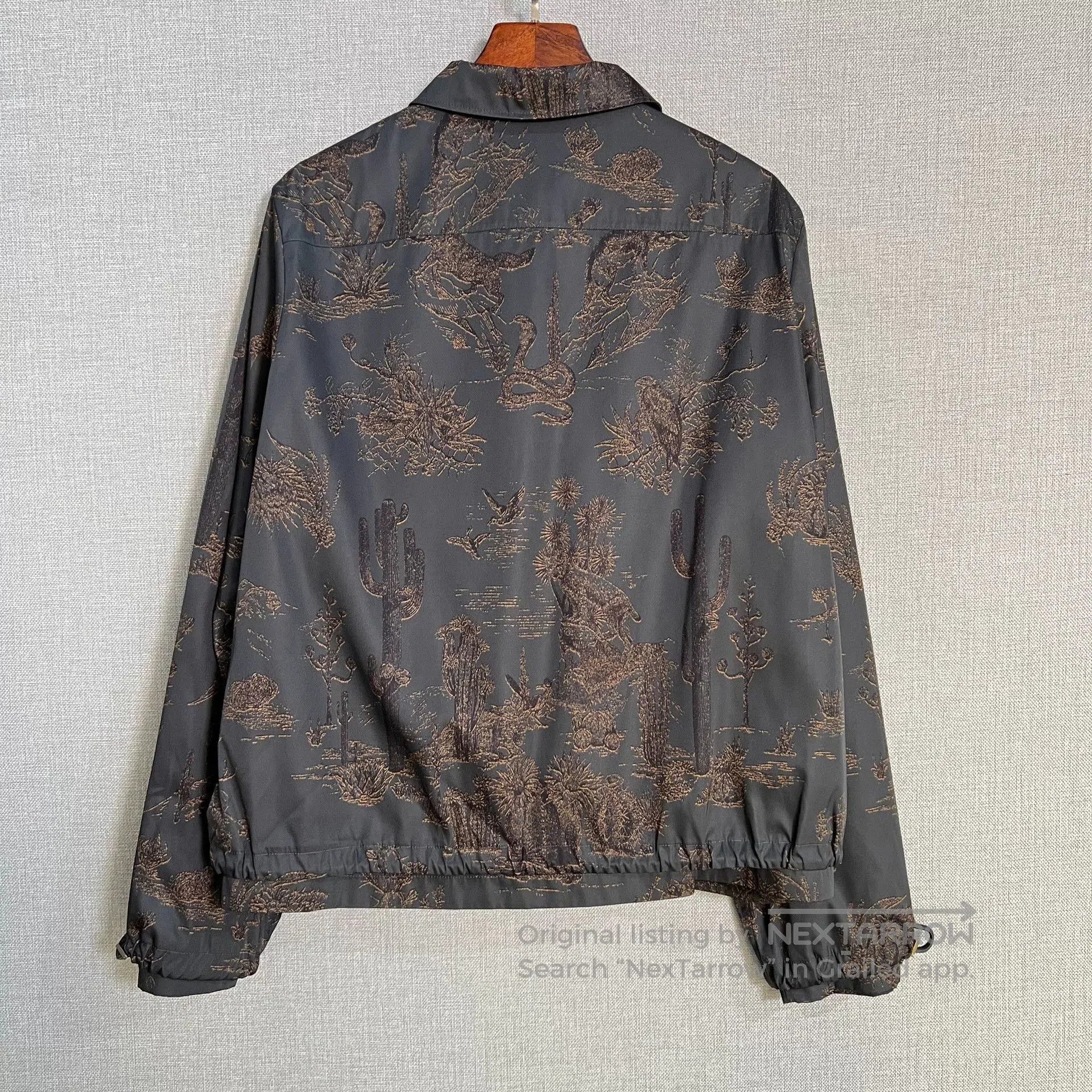 Dior Dior x Travis Scott Cactus Print Zip Jacket. Size US M / EU 48-50 / 2 - 2 Thumbnail