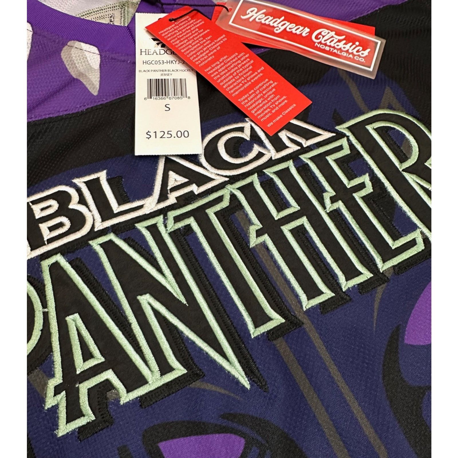 Other Black Panther Headgear Classics Embroidered Hockey Jersey Size US S / EU 44-46 / 1 - 4 Thumbnail