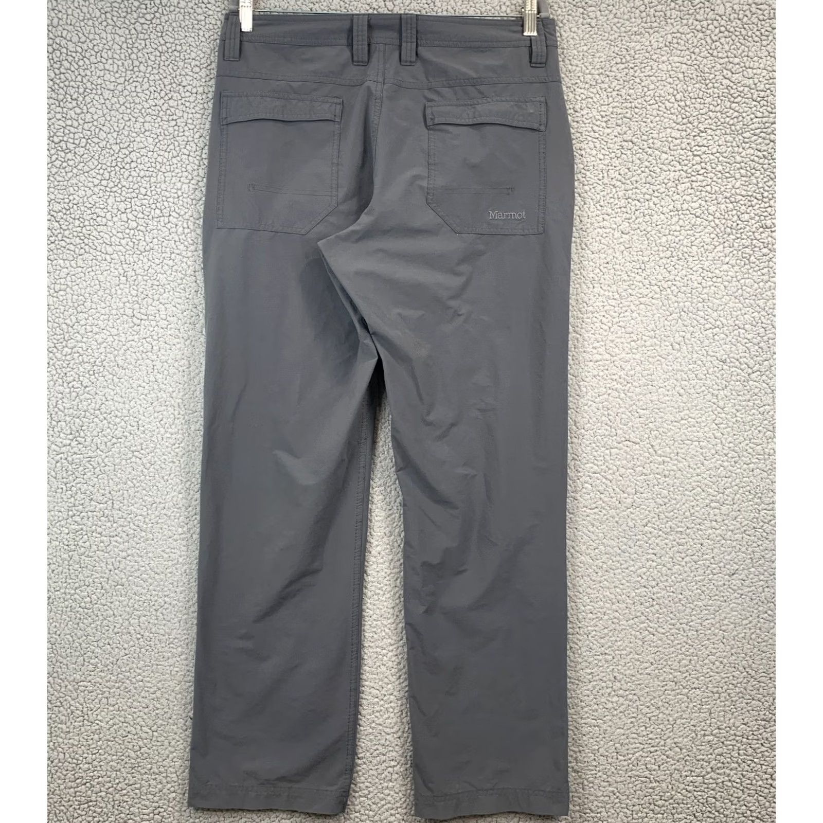 Marmot Marmot Pants Men's 34 Lightweight Nylon Gray Stretch Hiking Outdoor Casual Workwear Travel Size US 34 / EU 50 - 5 Thumbnail