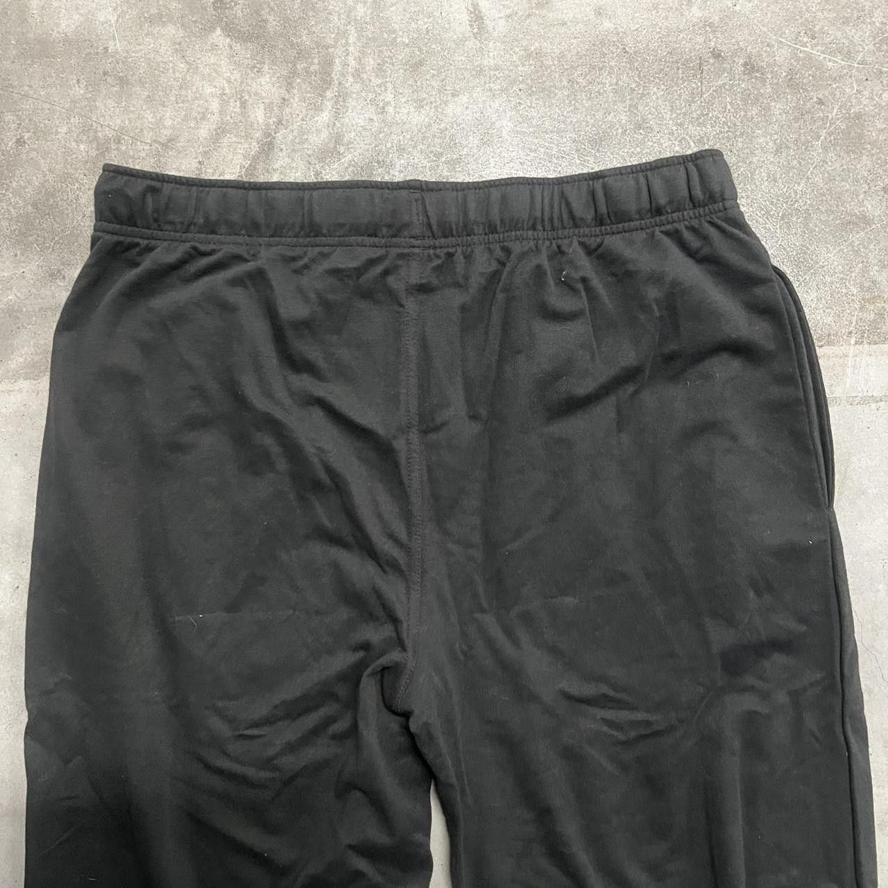 Japanese Brand × Vintage Vintage Y2K Baggy Black Loungewear Sweatpants! Size US 36 / EU 52 - 7 Thumbnail