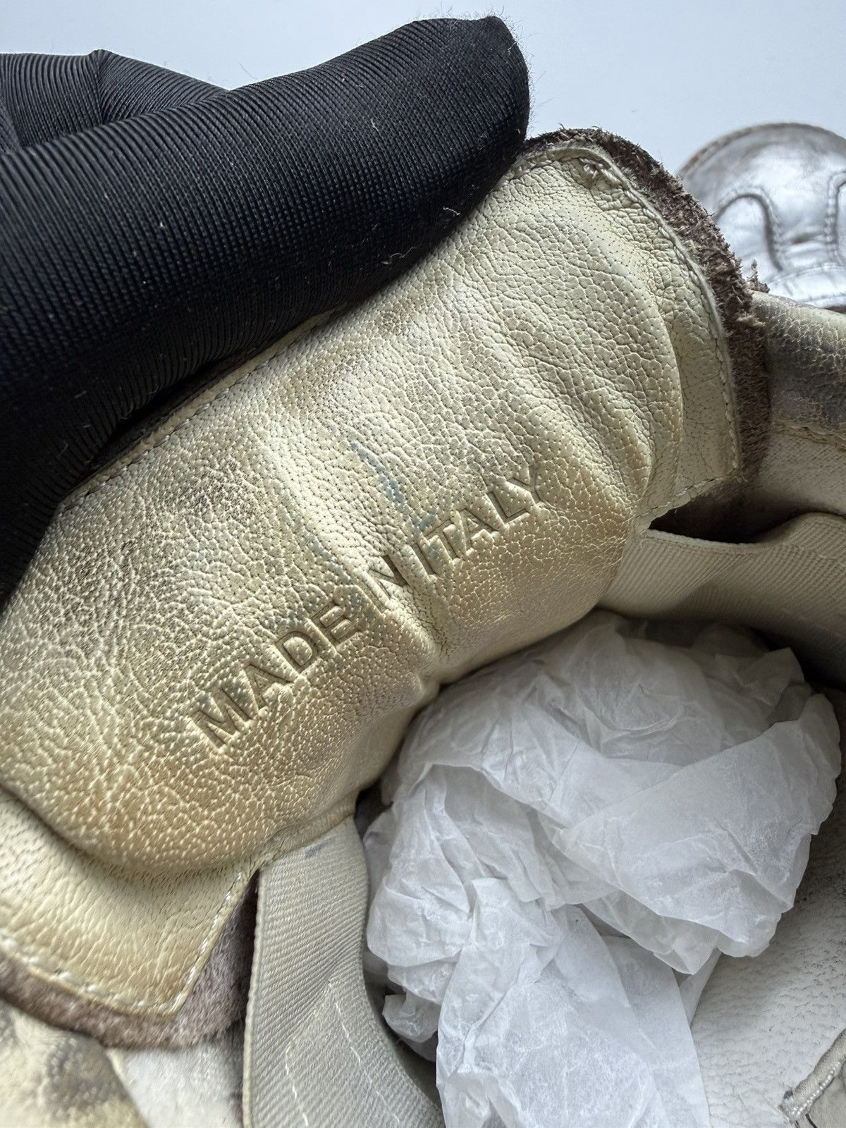 Maison Margiela Maison Margiela Gats Artisanal Silver Size US 7 / EU 40 - 10 Thumbnail