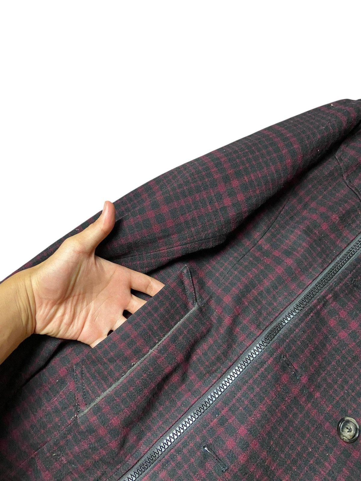 semanticdesign Semantic Design Double Breasted Checkered Jacket (151) Size US L / EU 52-54 / 3 - 3 Thumbnail