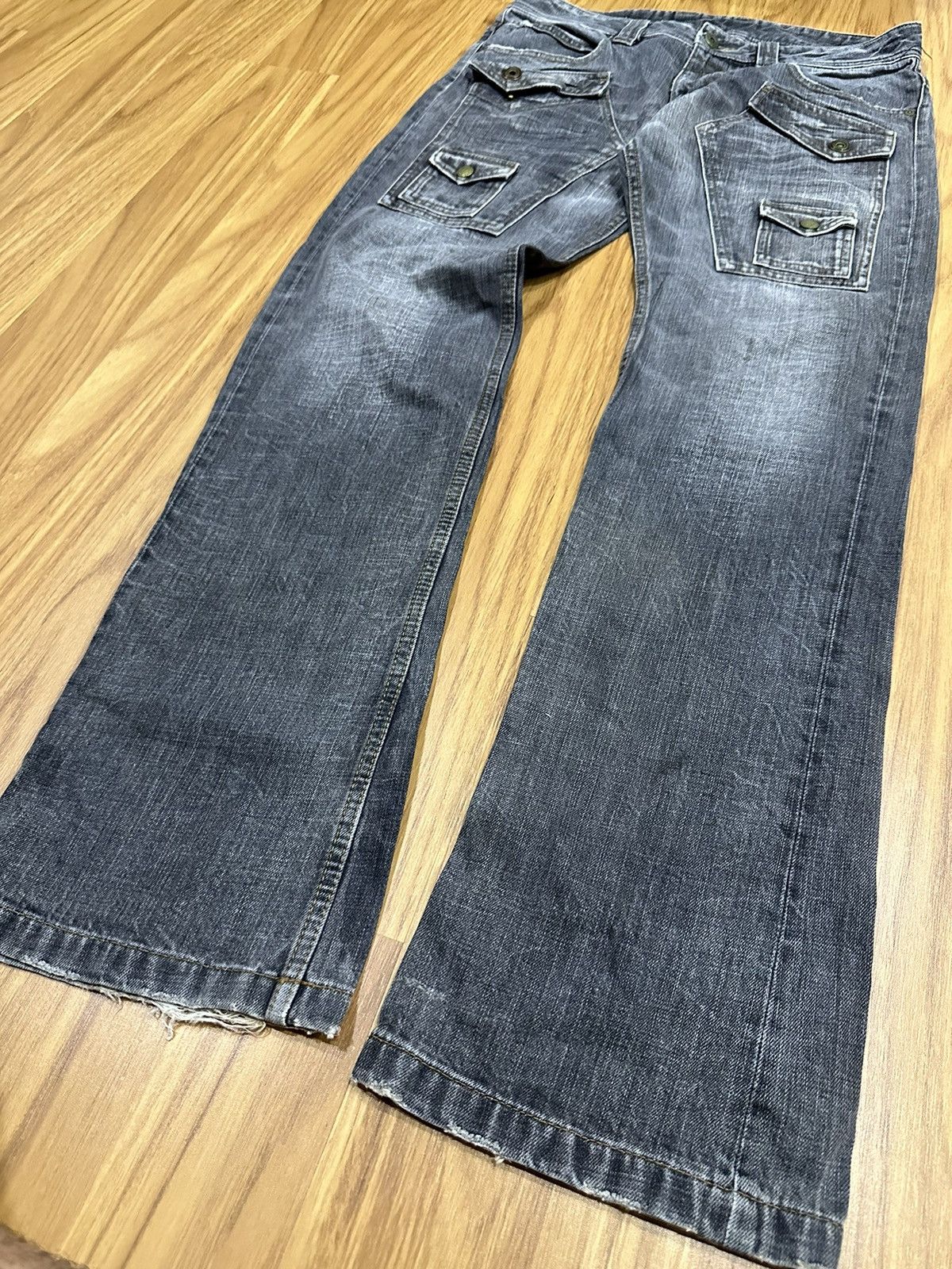 Japanese Brand Rare Rattle Trap Multipocket Denim Pants Size US 32 / EU 48 - 5 Thumbnail