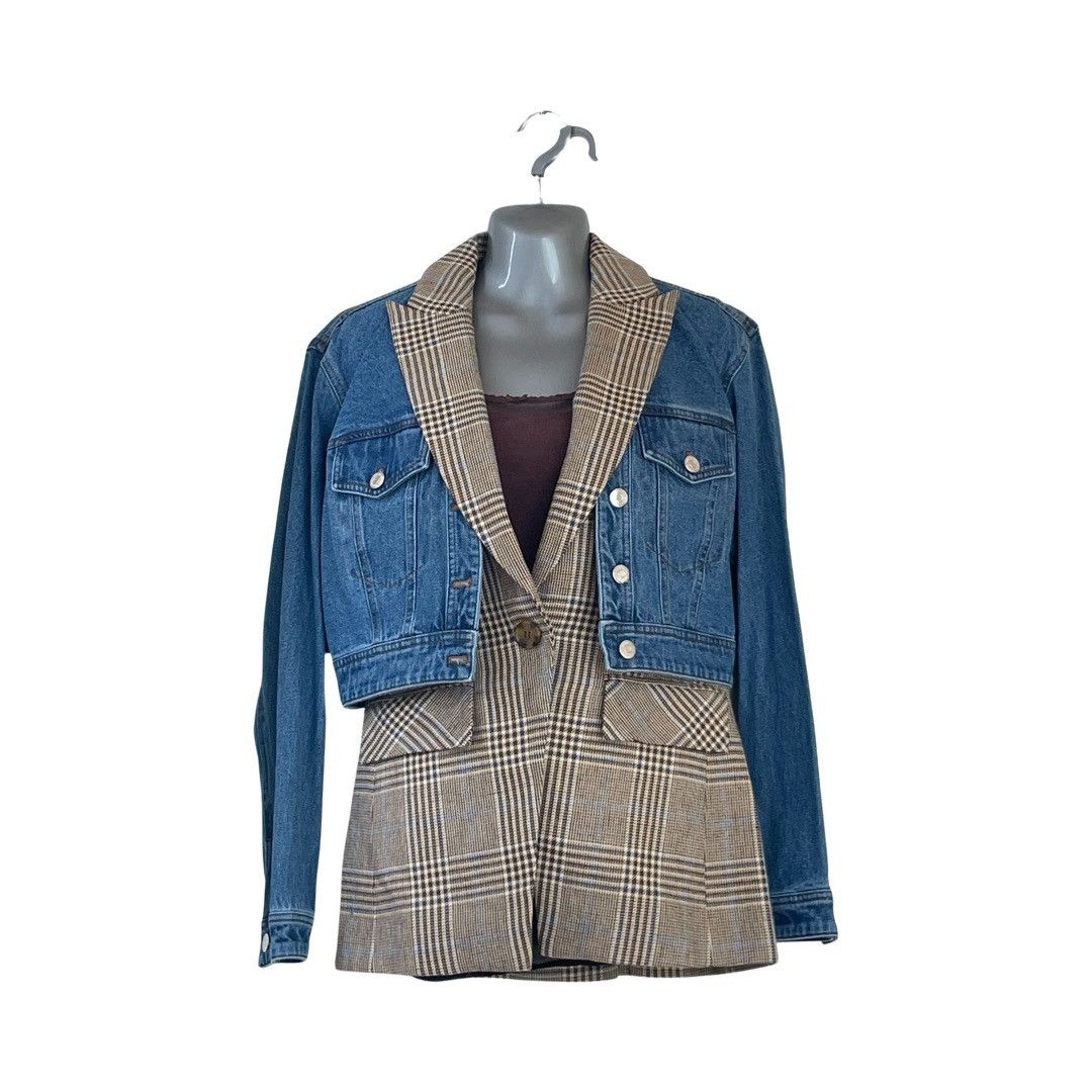 Veronica Beard Keaton Combo Dickey Jacket Size XS / US 0-2 / IT 36-38 - 3 Thumbnail