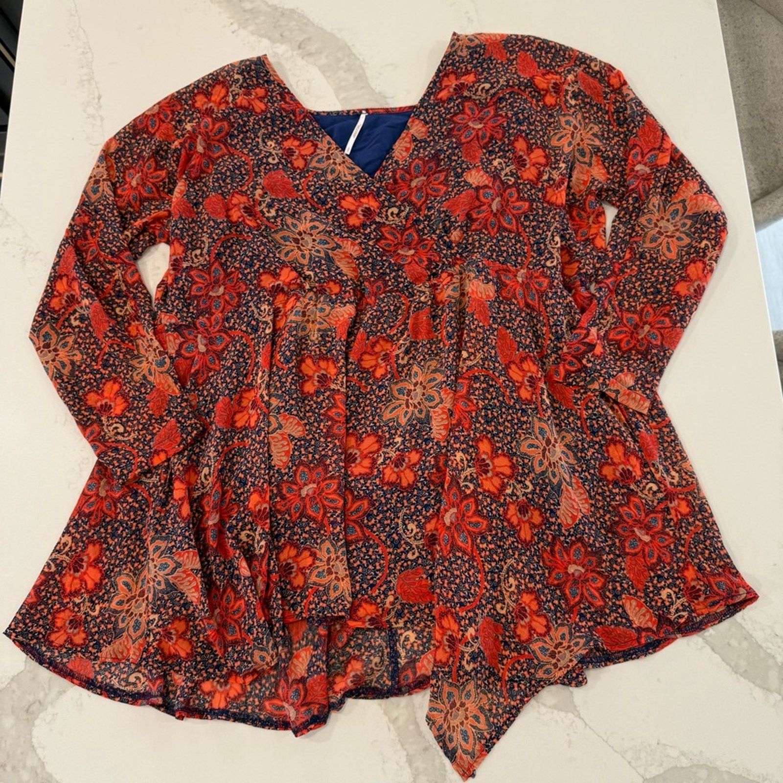 Free People Free People Terran Floral Bohemian Mini Dress Women’s Small Size S / US 4 / IT 40 - 4 Thumbnail