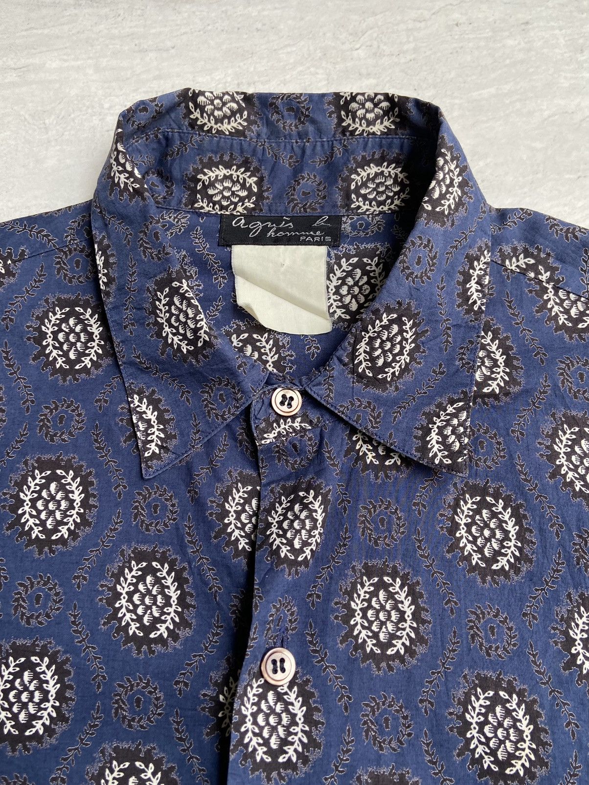 agnes b. AGNES B. HOMME Motive Shirt Size US S / EU 44-46 / 1 - 10 Thumbnail