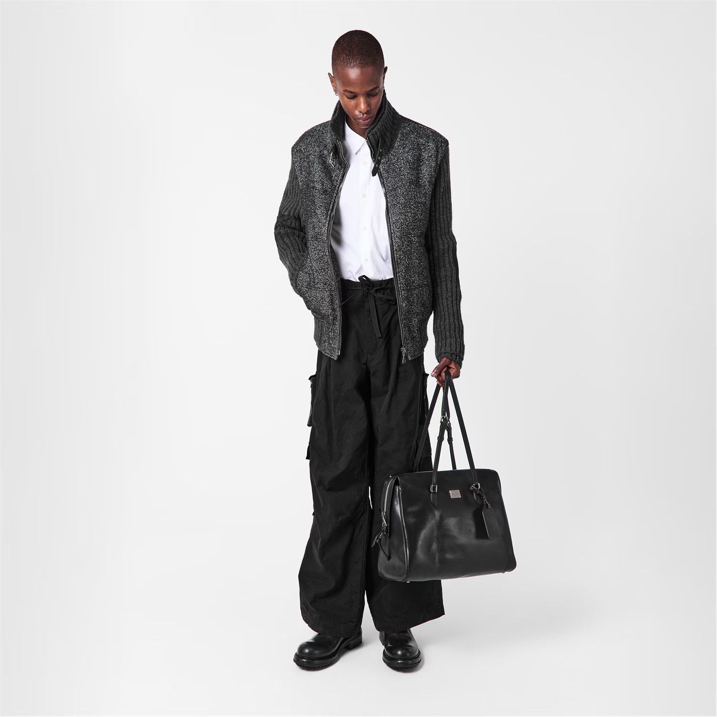 Dries Van Noten o1g2r1mq0426 Elastic Side Panel Chelsea Boots in Black Size US 10 / EU 43 - 6 Thumbnail