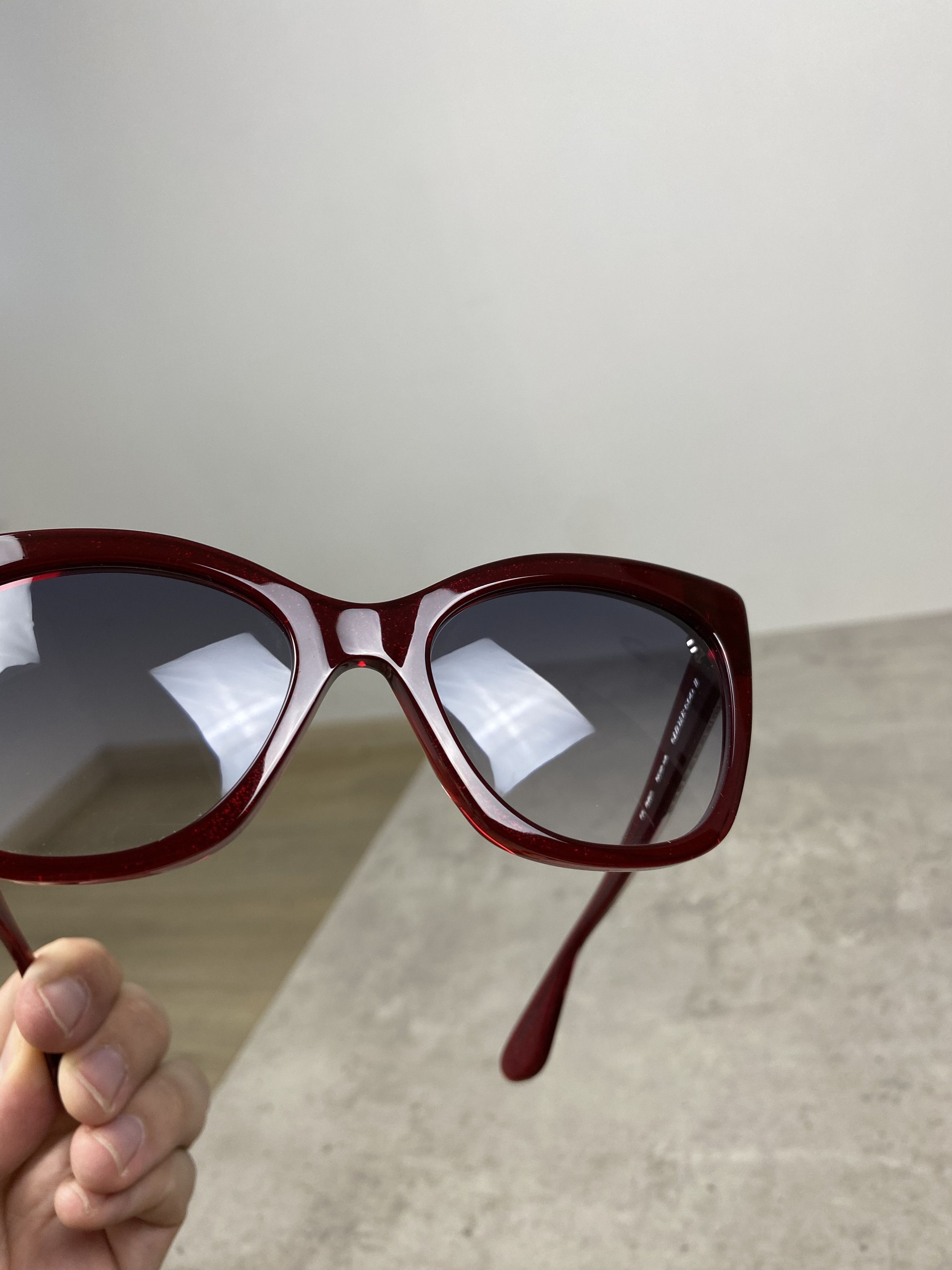 Chrome Hearts Chrome Hearts GLITTER GOO II RCRYS Sunglasses Red Size ONE SIZE - 6 Thumbnail