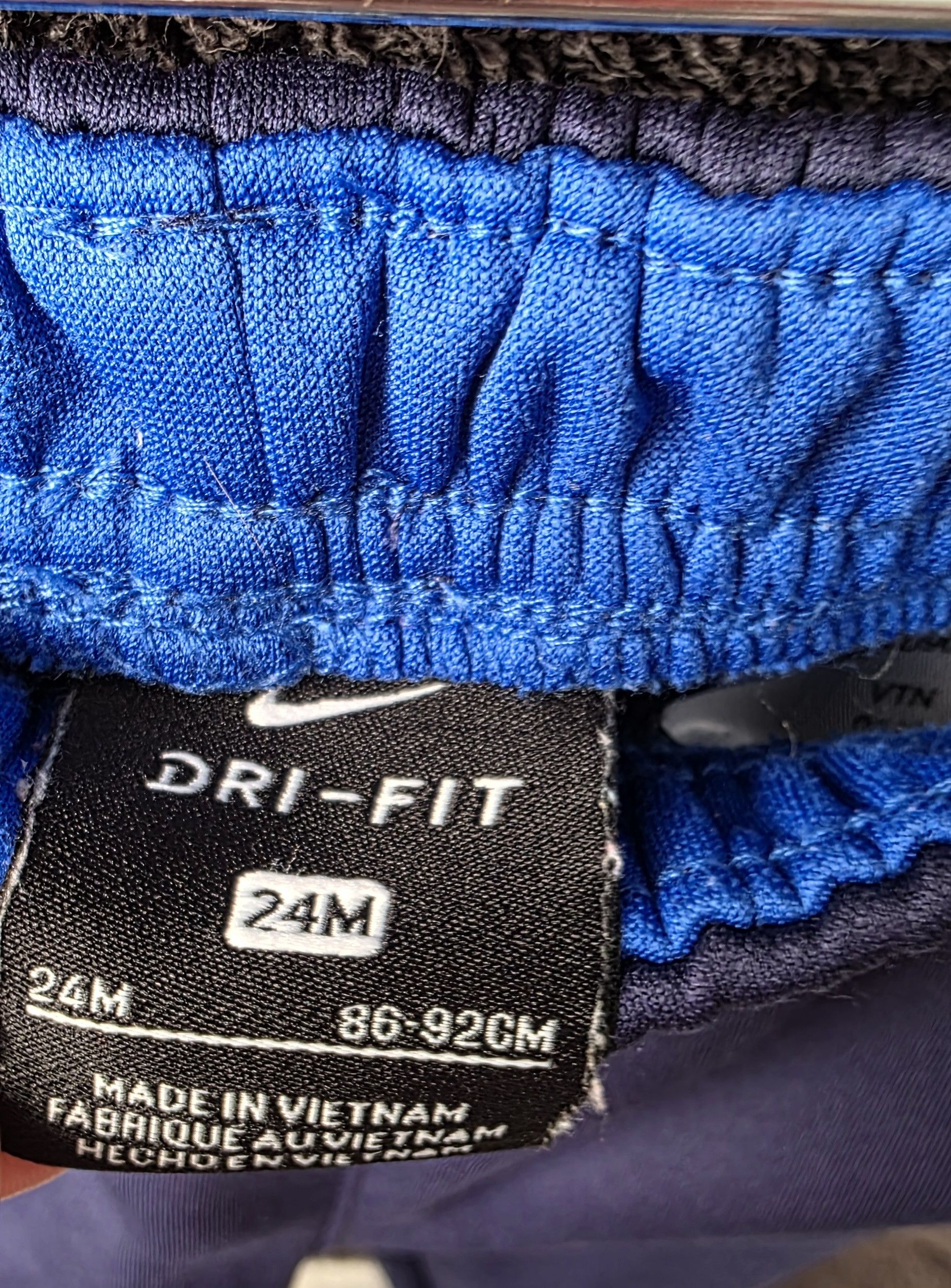 Nike Nike Baby Navy Logo Dri-Fit Athletic Pants Size 24 Months Size US 26 / EU 42 - 5 Thumbnail