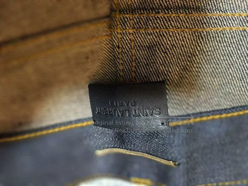 Saint Laurent Paris Saint Laurent Paris Denim Jeans Size US 34 / EU 50 - 2 Thumbnail