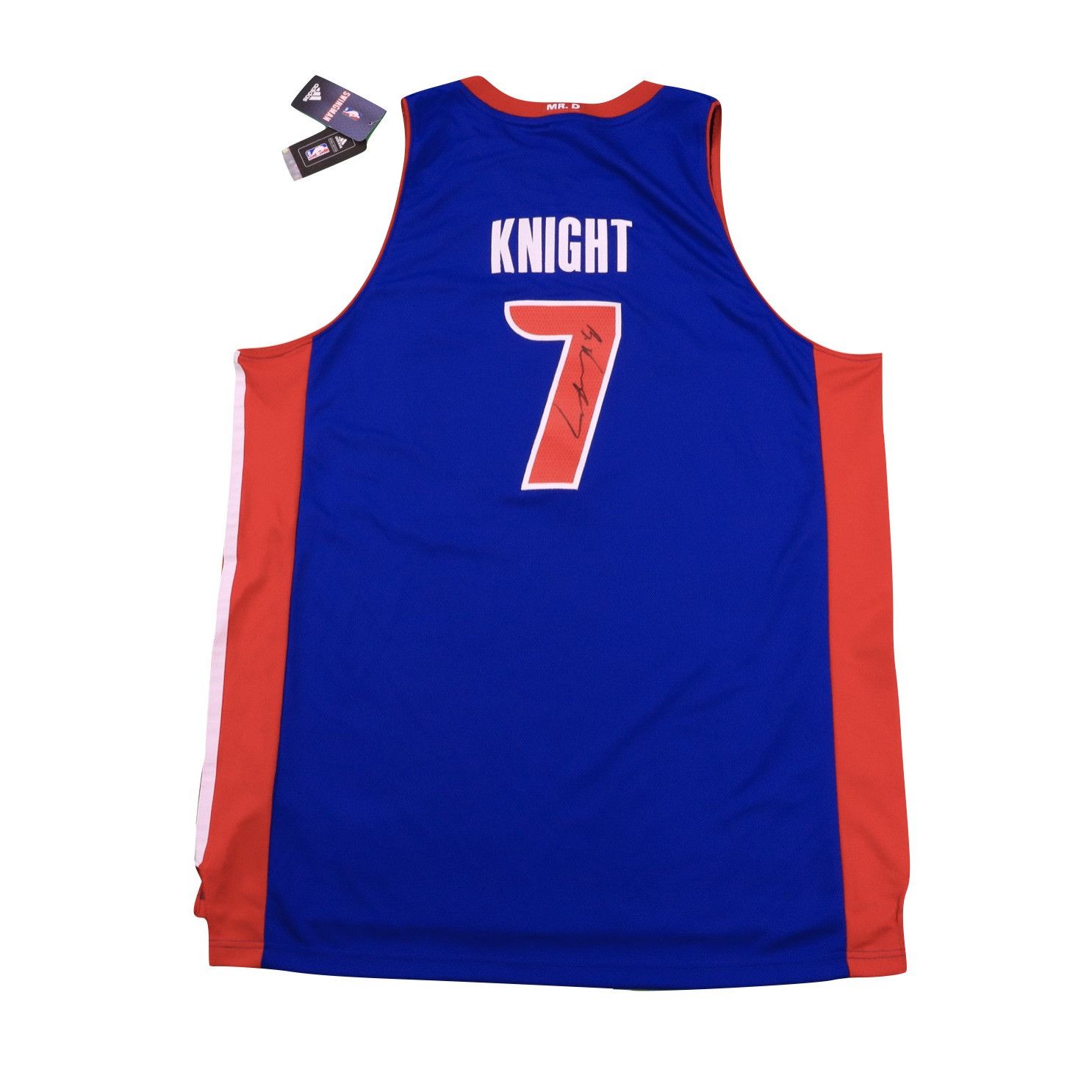 Adidas New Adidas Brandon Knight Autographed Detroit Pistons Jersey Size US XXL / EU 58 / 5 - 5 Thumbnail