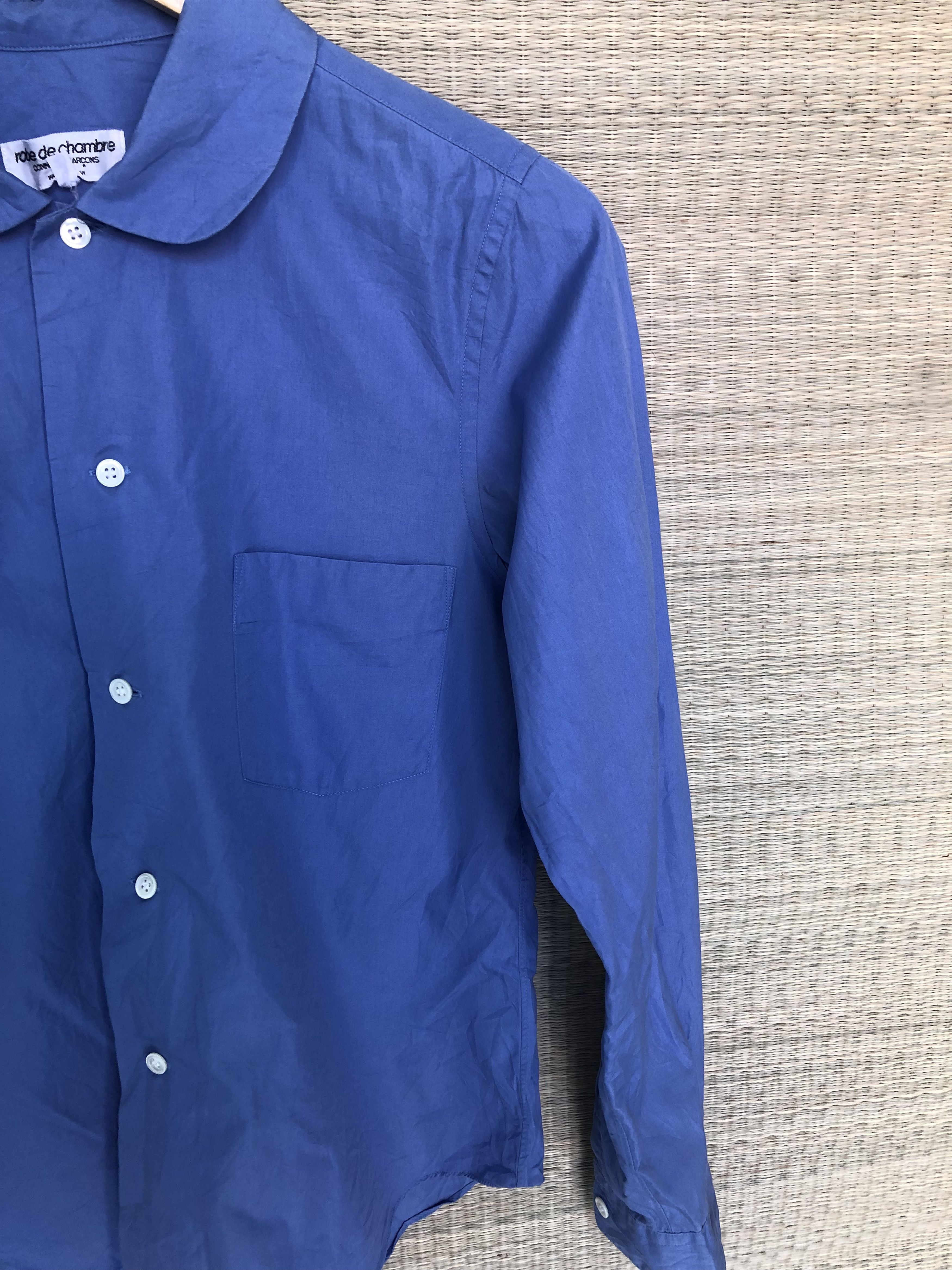 Comme des Garcons blue shirt Size S / US 4 / IT 40 - 4 Thumbnail