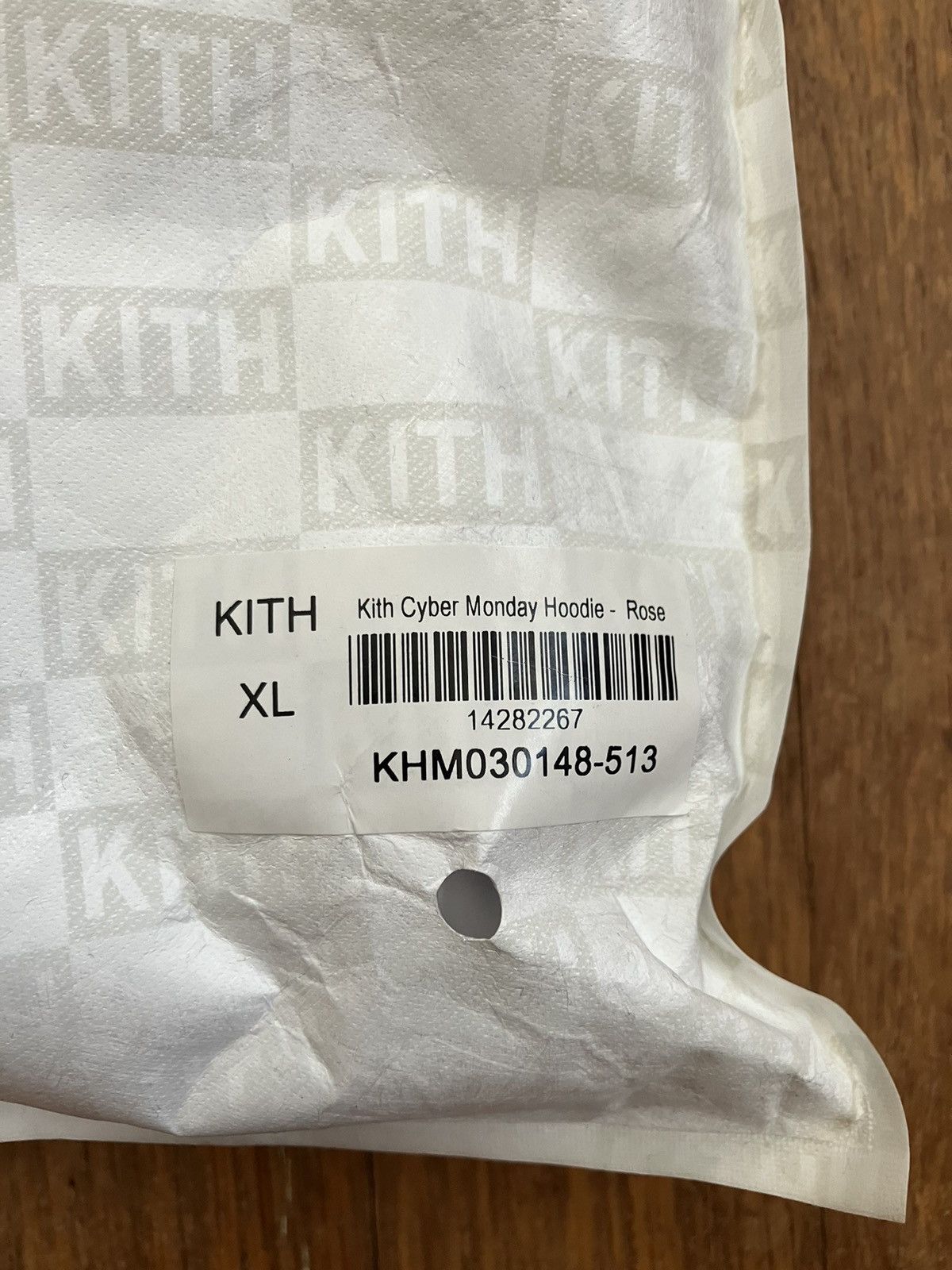 Kith Kith Cyber Monday Waffle Hoodie - Rose Size US XL / EU 56 / 4 - 7 Thumbnail