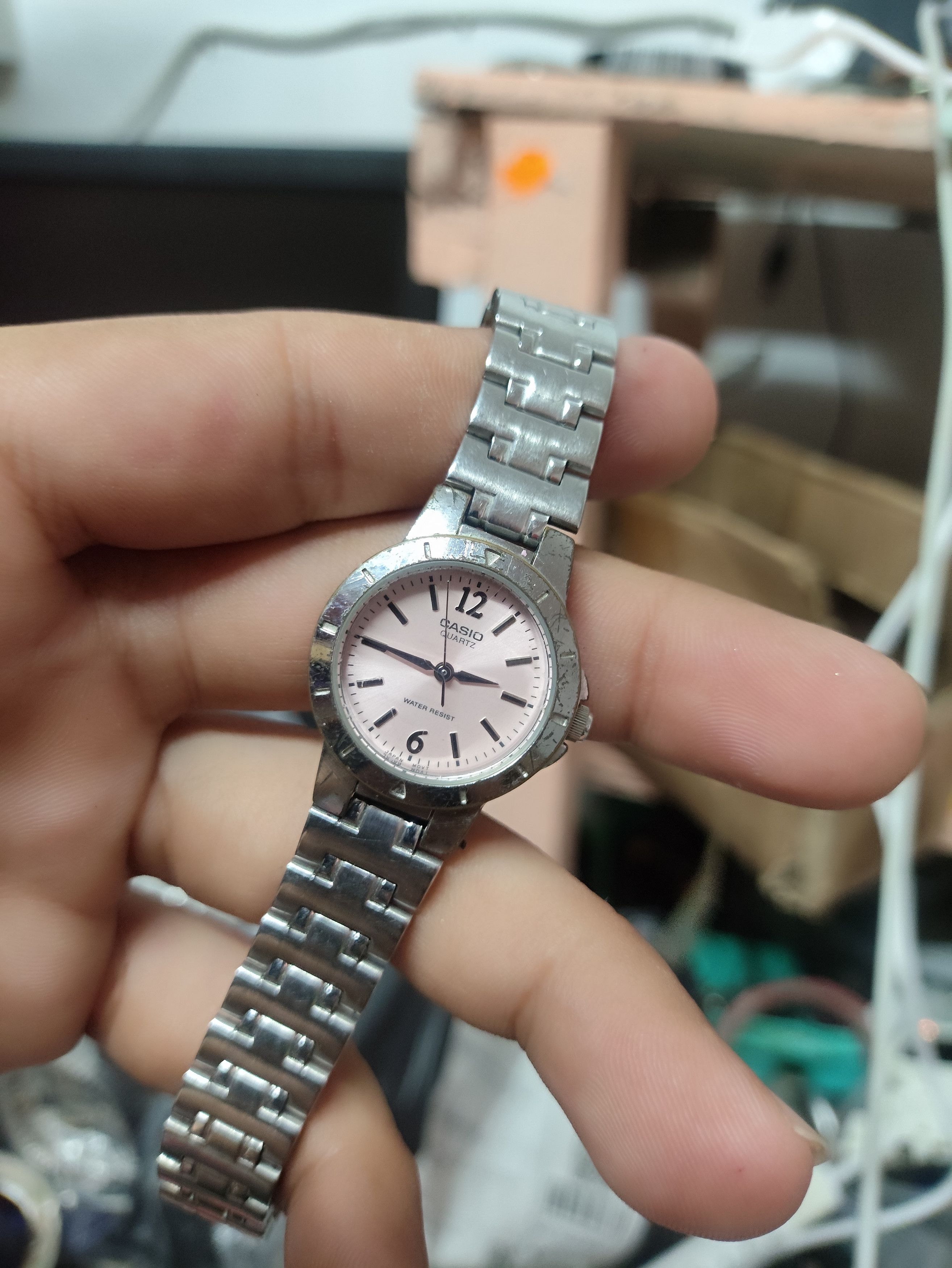 Casio × Japanese Brand × Vintage CASIO QUARTZ LADIES WATCH (LTP-1177) STAINLESS STEEL Size ONE SIZE - 2 Thumbnail