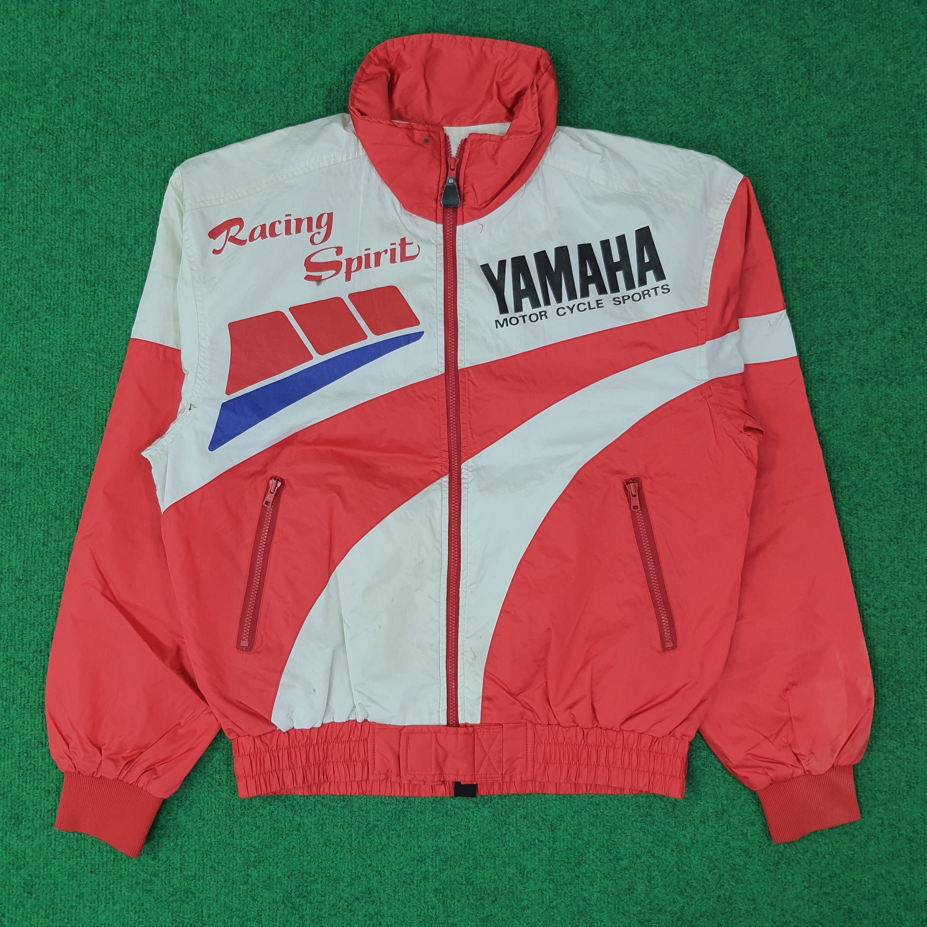Yamaha Vintage YAMAHA Racing Spirit Japan Riding Jacket C226N14 Size US L / EU 52-54 / 3 - 3 Thumbnail